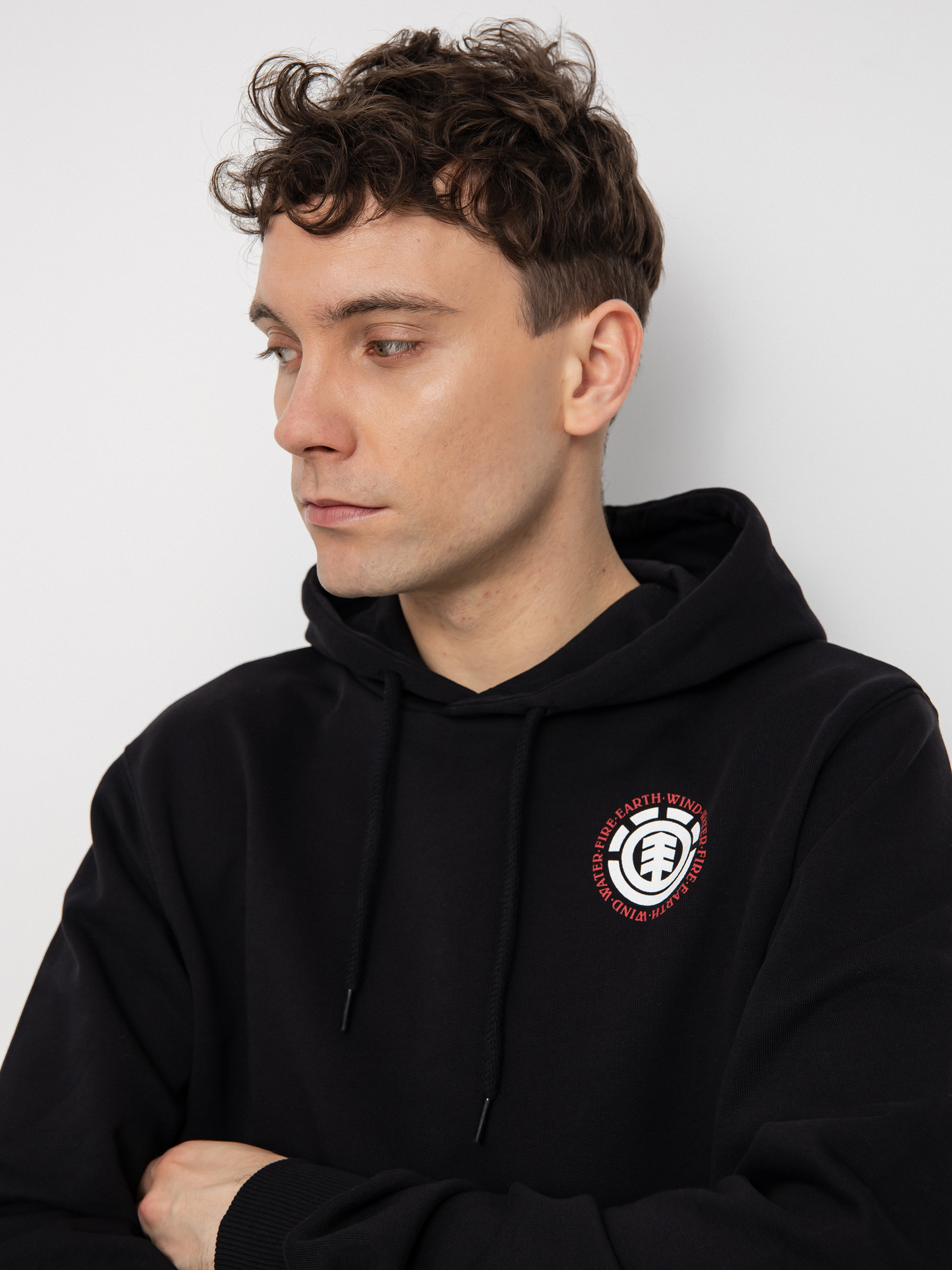 Element Seal Bp HD Kapucnis pulóver (flint black)