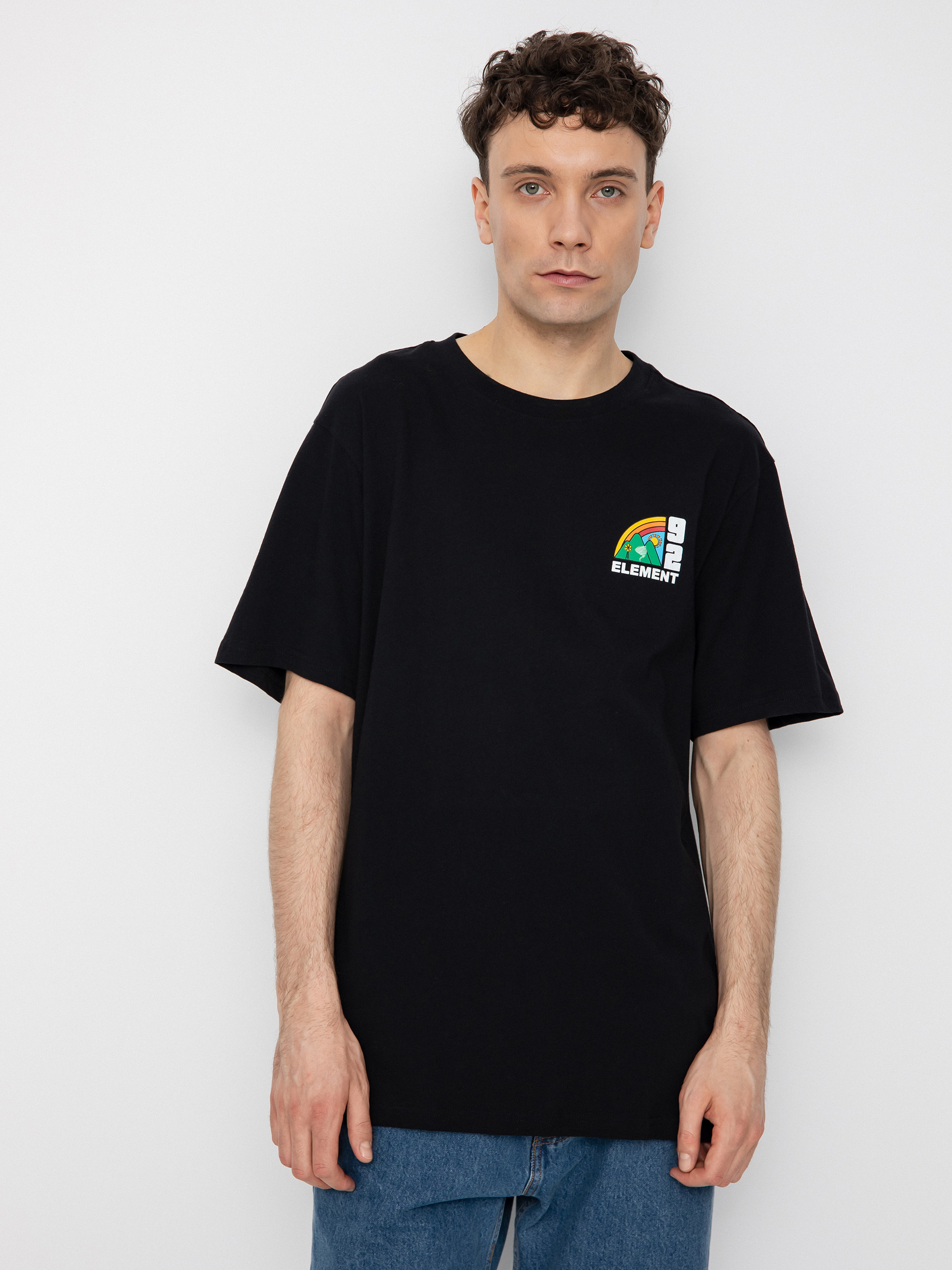 Element Farm póló (flint black)