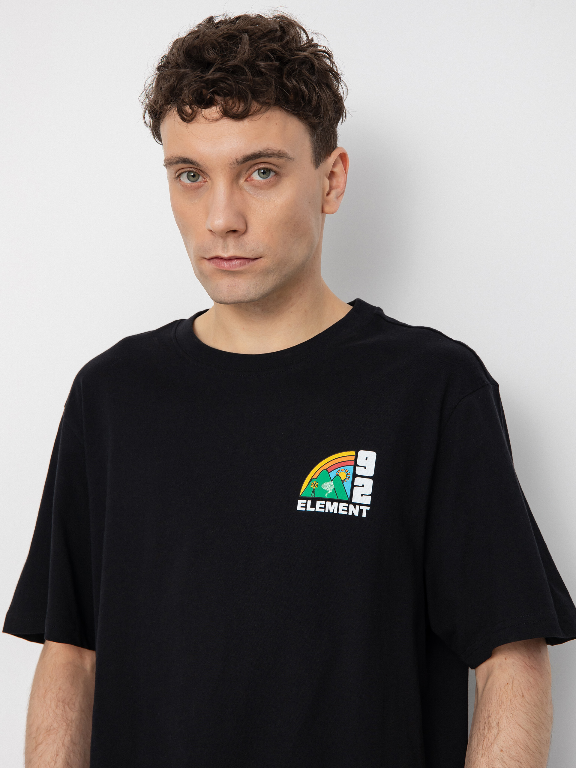 Element Farm póló (flint black)