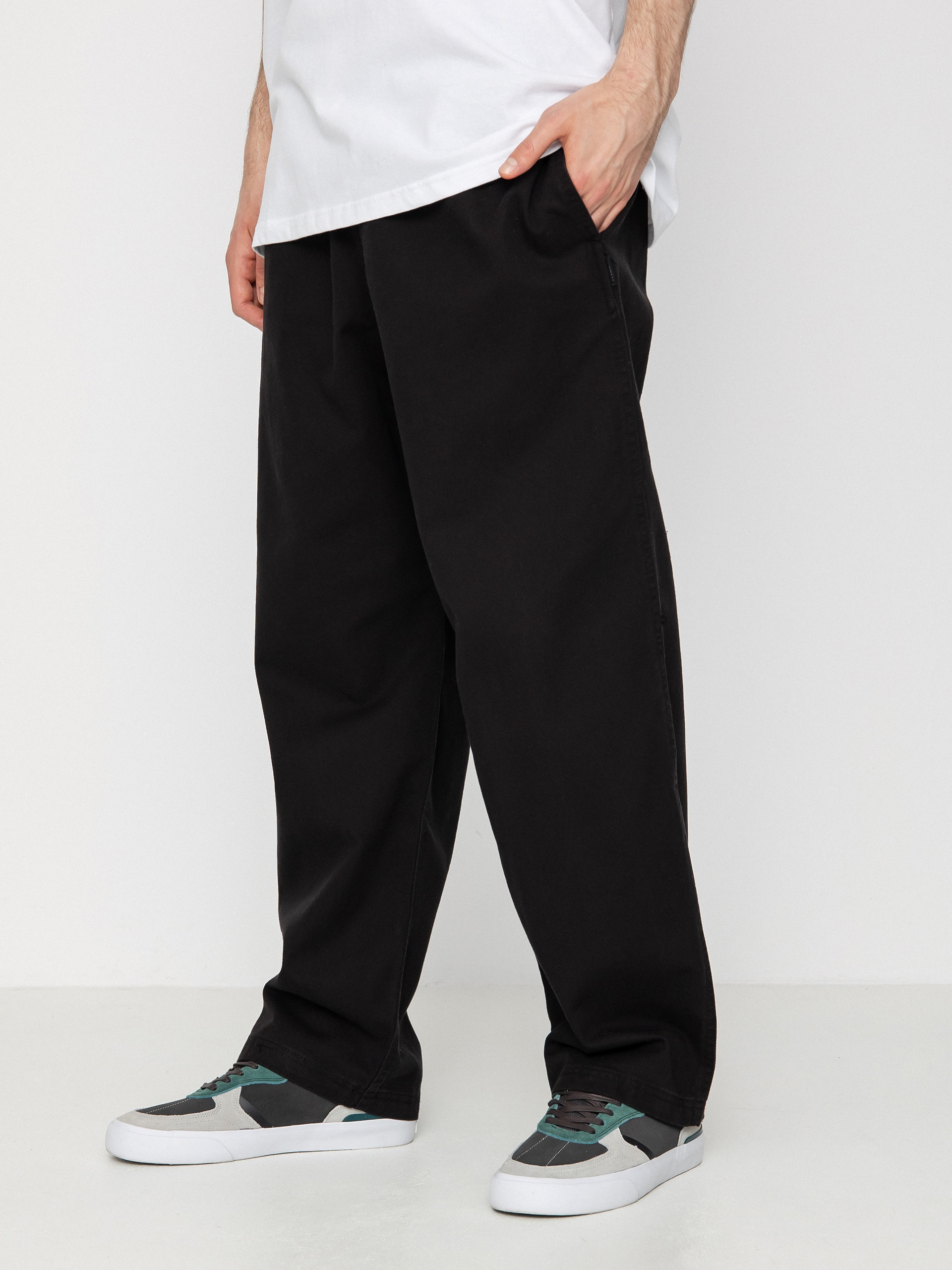 Element Chillin Twill Kisnadrág (washed black)