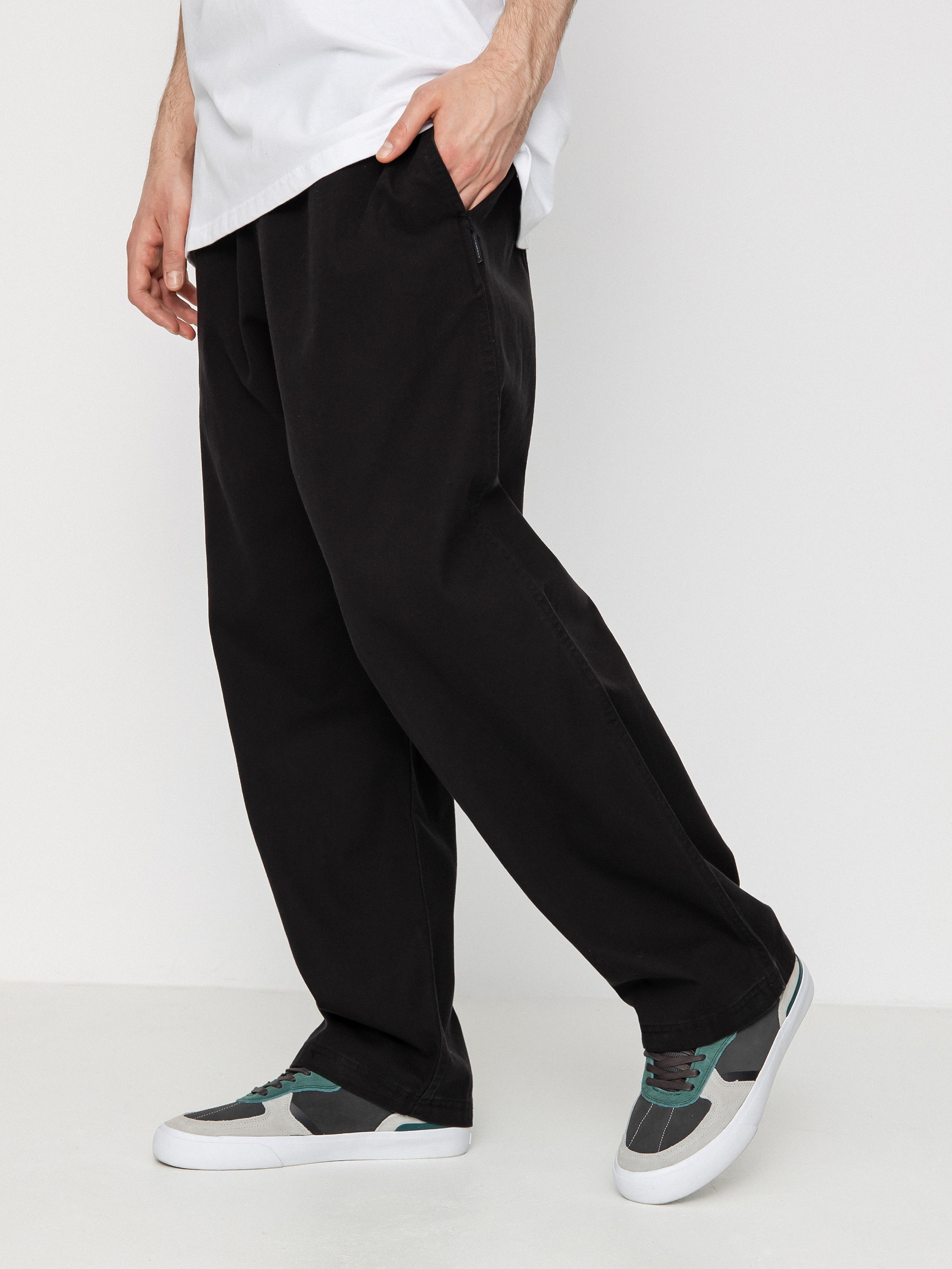 Element Chillin Twill Kisnadrág (washed black)