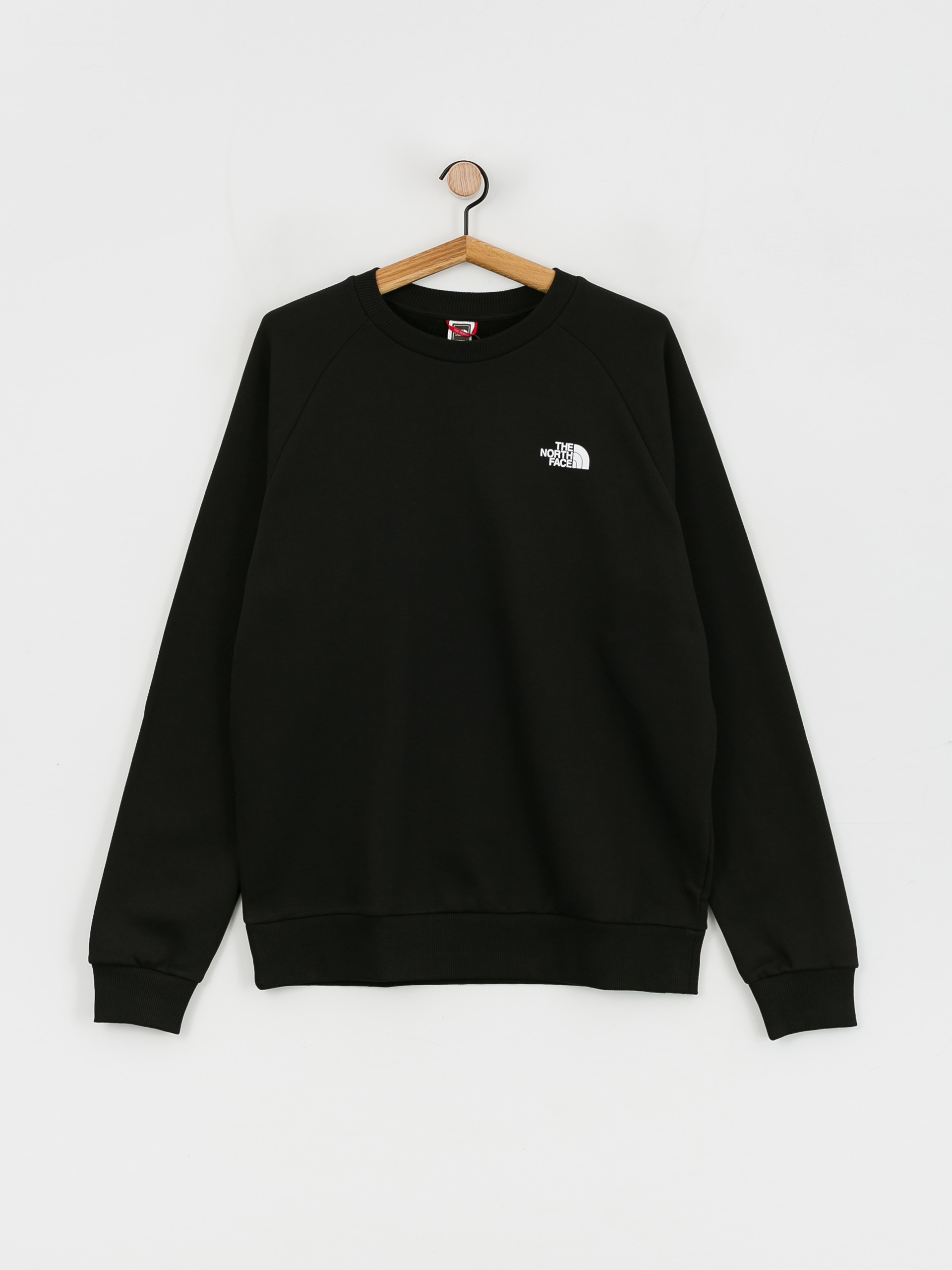 The North Face Raglan Redbox Pulóver (black/red)