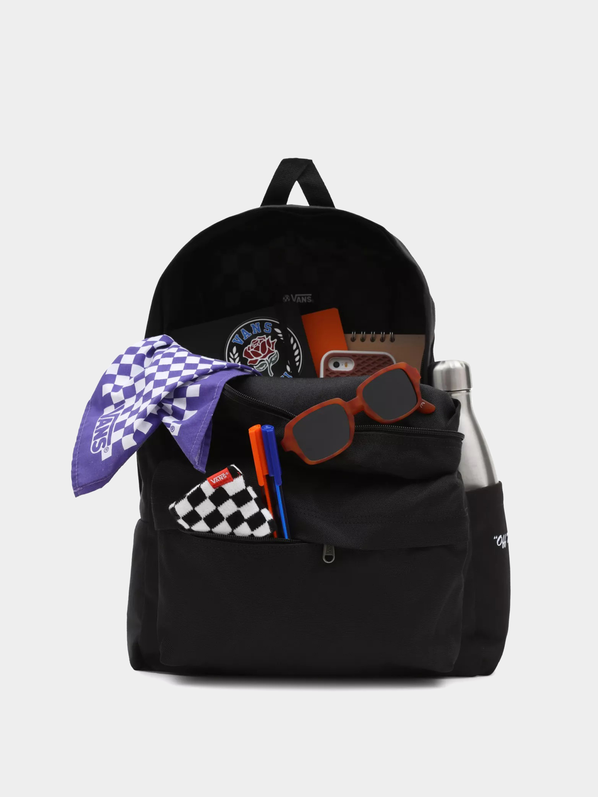 Vans Old Skool IIII Hátizsák (black/old gold)