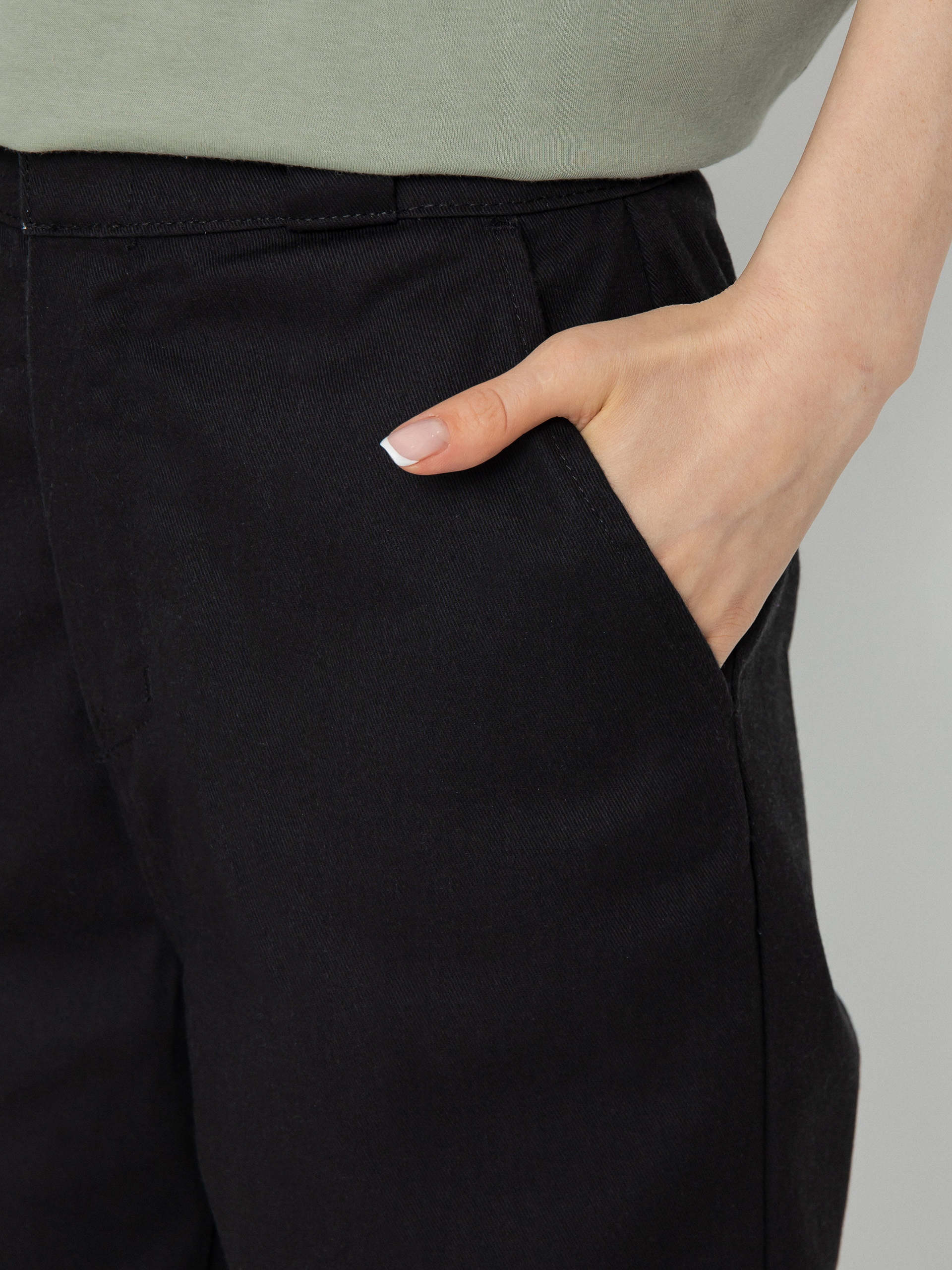 Dickies Phoenix Split Hem Long Kisnadrág Wmn (black)