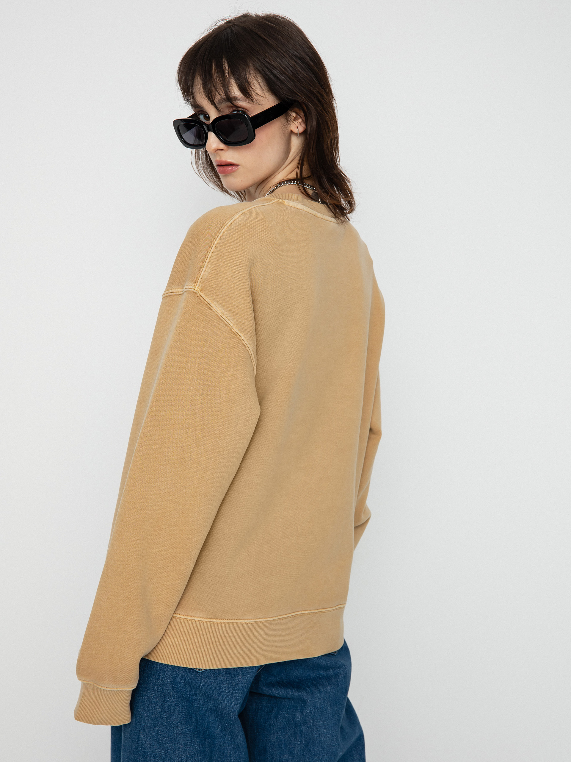 Carhartt WIP Nelson Pulóver Wmn (dusty h brown)