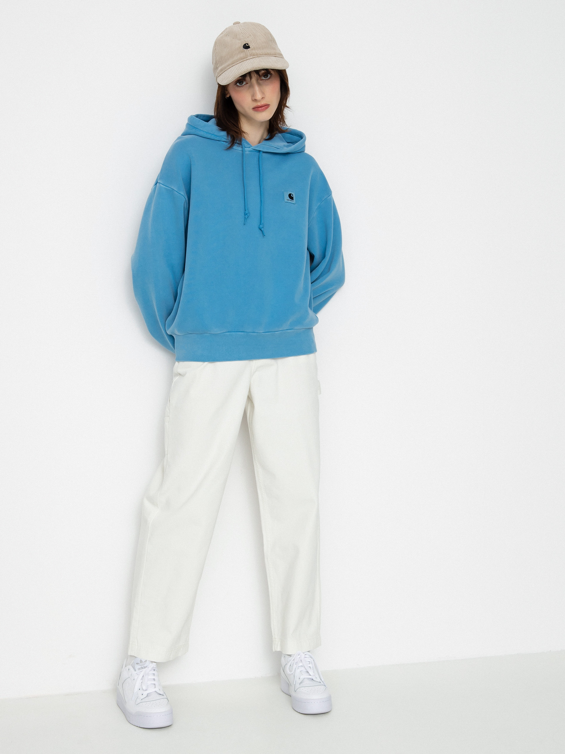 Carhartt WIP Nelson HD Kapucnis pulóver Wmn (piscine)