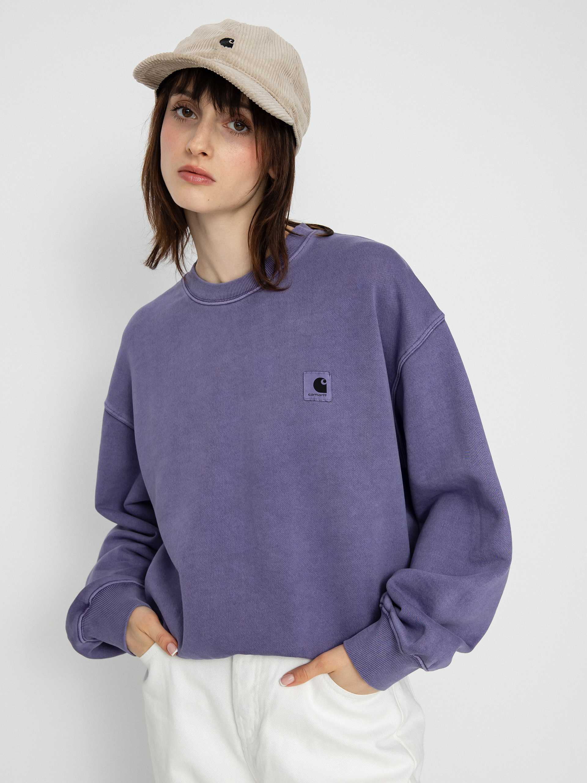 Carhartt WIP Nelson Pulóver Wmn (arrenga)