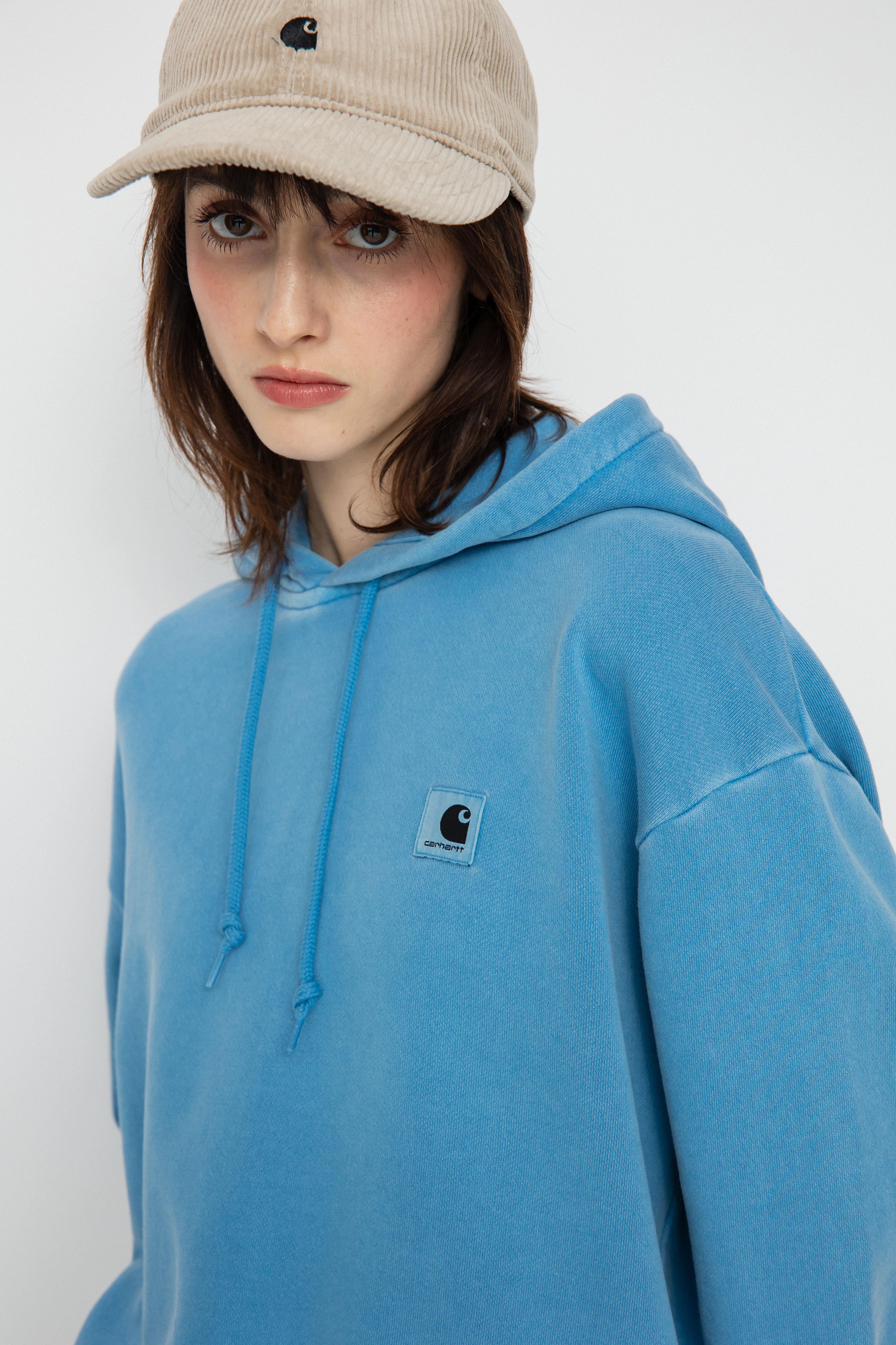 Carhartt WIP Nelson HD Kapucnis pulóver Wmn (piscine)