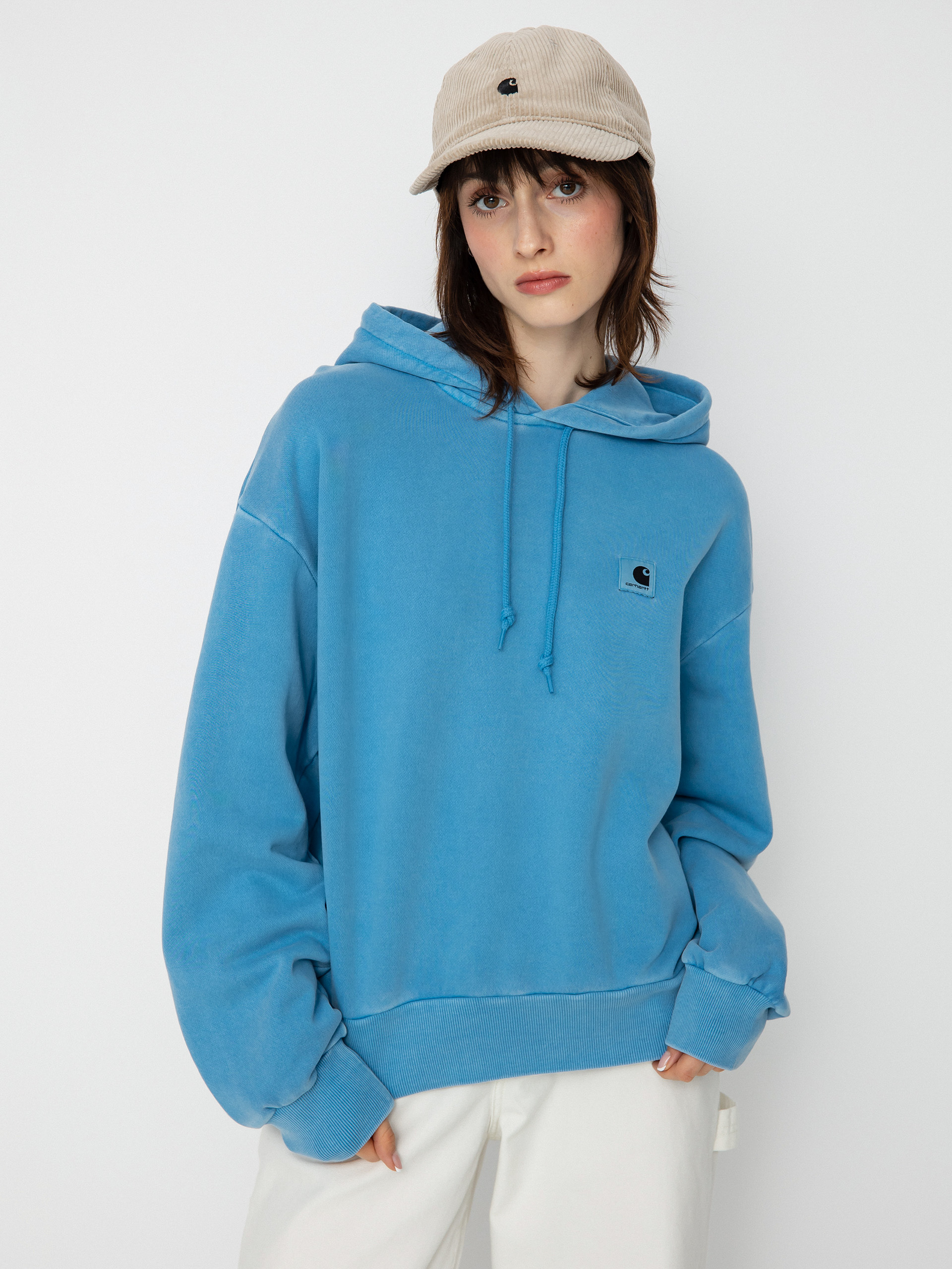 Carhartt WIP Nelson HD Kapucnis pulóver Wmn (piscine)