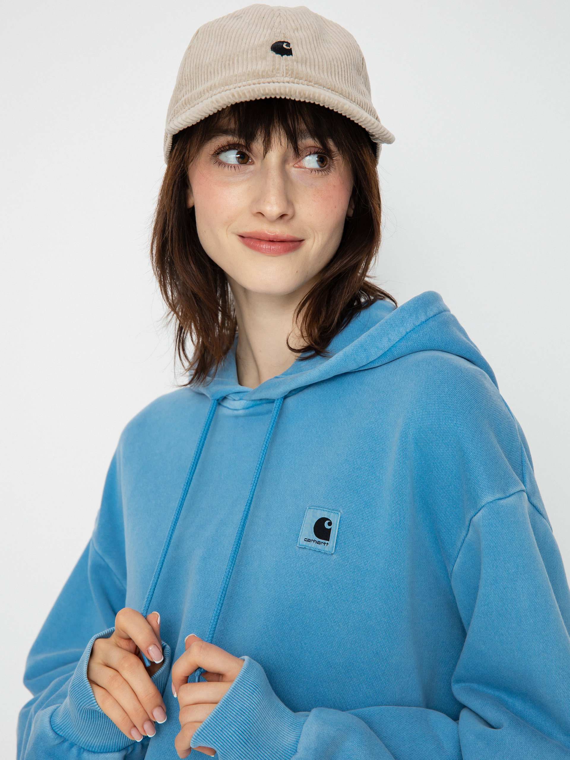 Carhartt WIP Nelson HD Kapucnis pulóver Wmn (piscine)