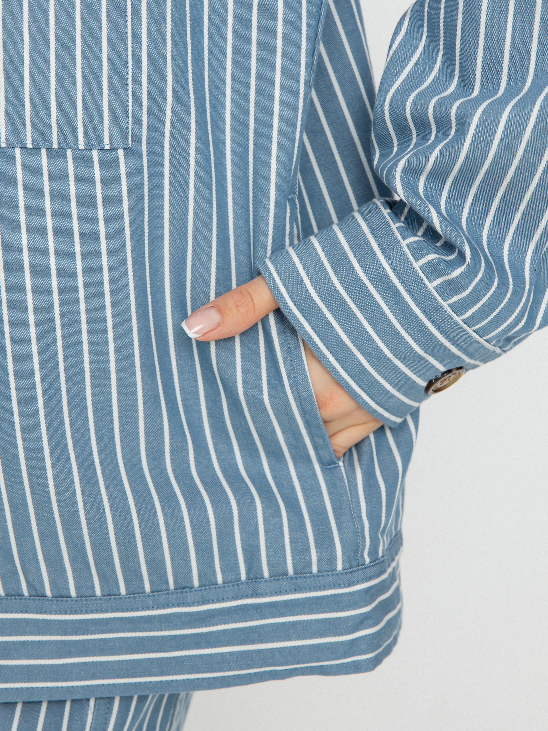 Brixton Stark Trucker Dzseki Wmn (blue heaven)