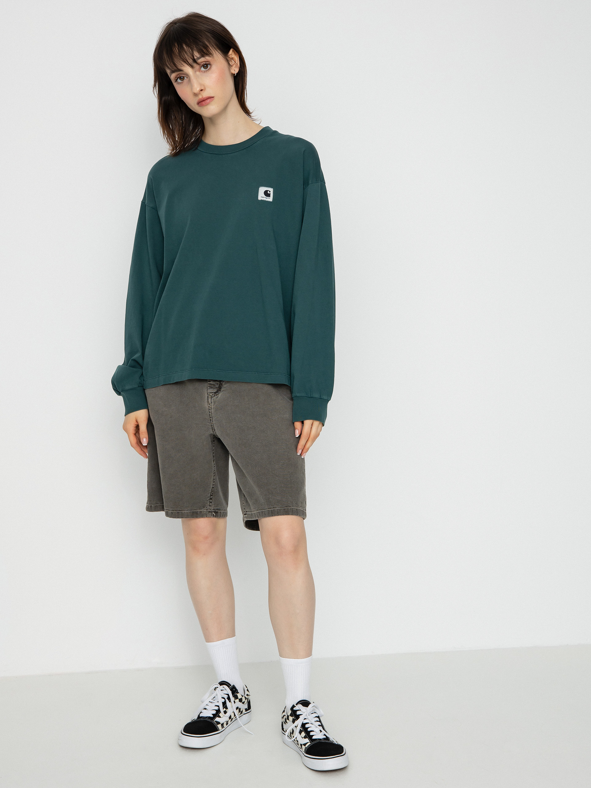 Carhartt WIP Nelson Hosszú ujjú felső Wmn (botanic)