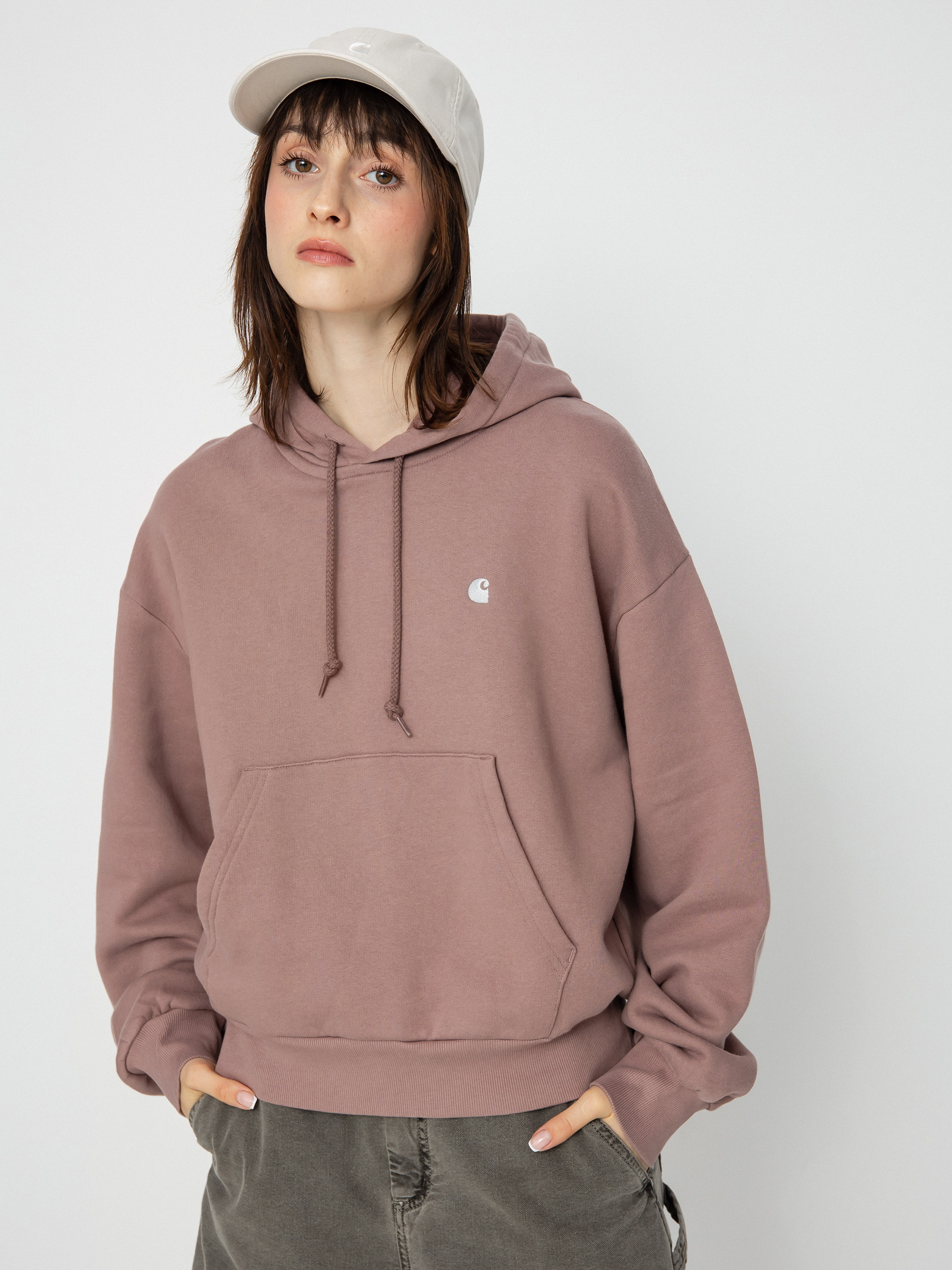 Carhartt WIP Casey HD Kapucnis pulóver Wmn (lupinus/silver)