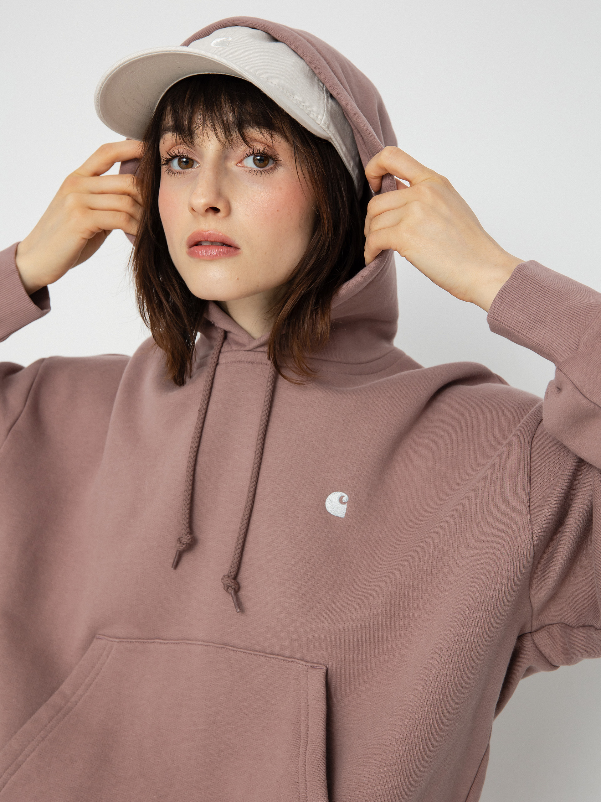 Carhartt WIP Casey HD Kapucnis pulóver Wmn (lupinus/silver)