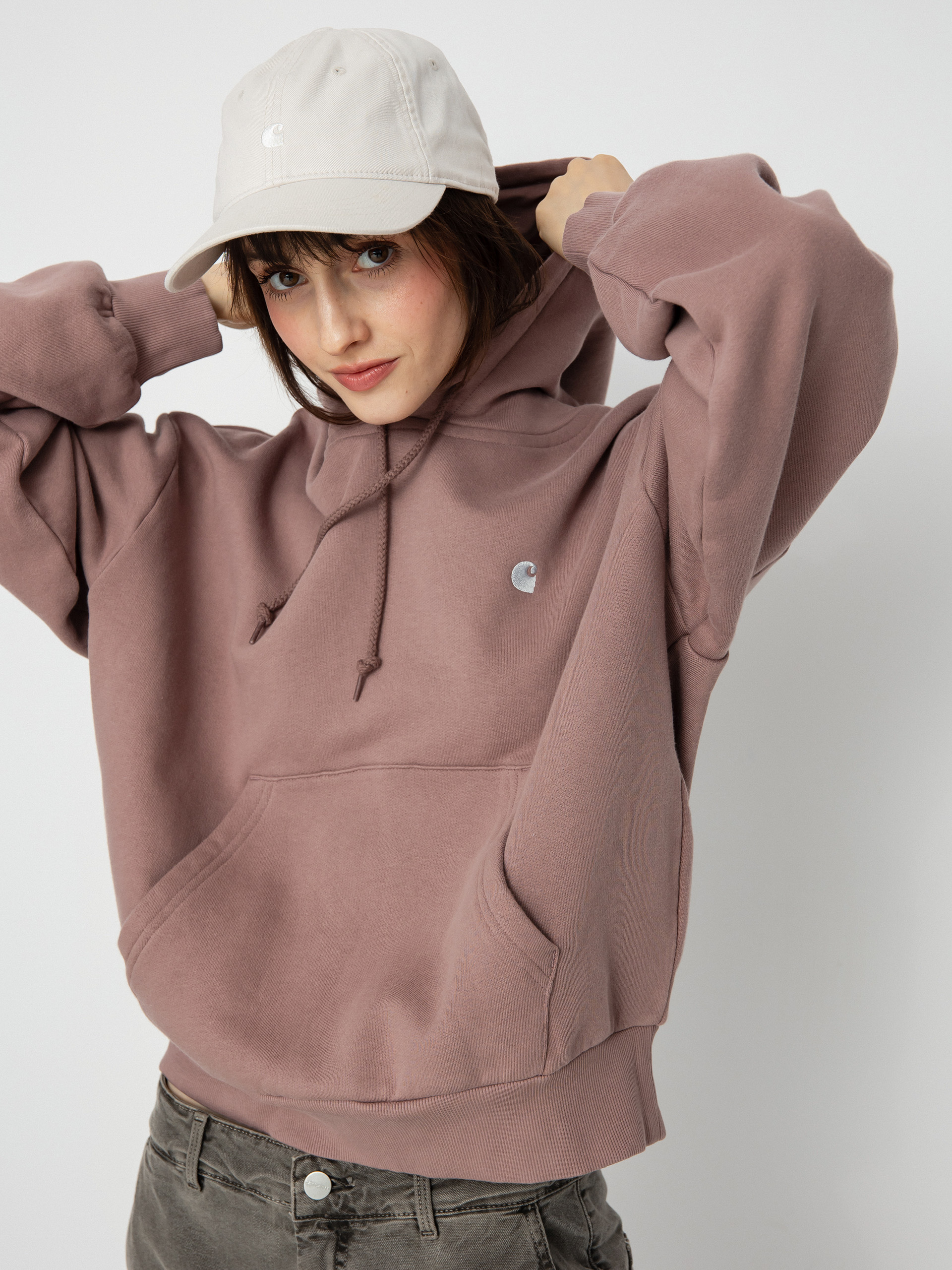 Carhartt WIP Casey HD Kapucnis pulóver Wmn (lupinus/silver)