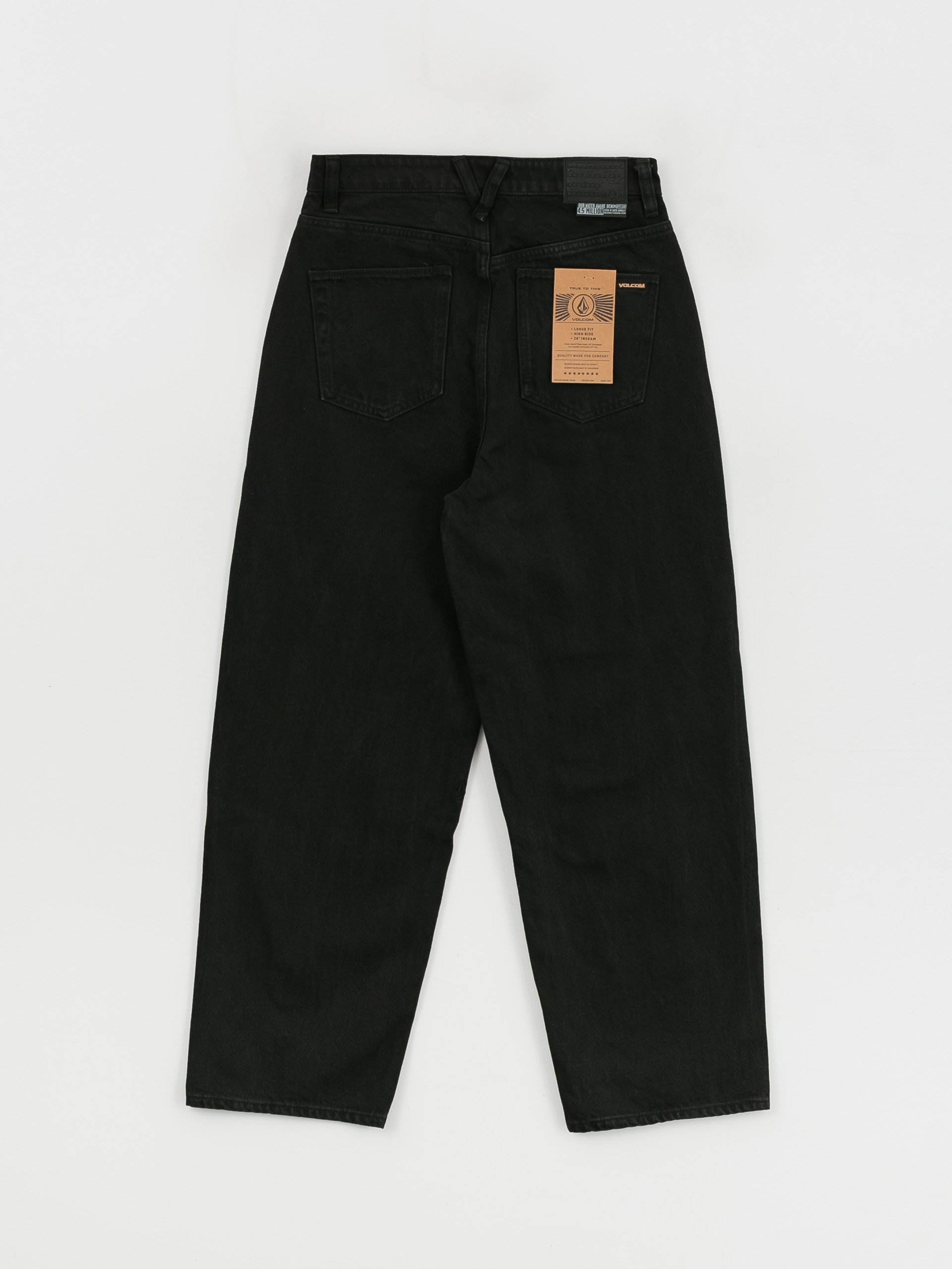 Volcom Weellow Denim Kisnadrág Wmn (black)