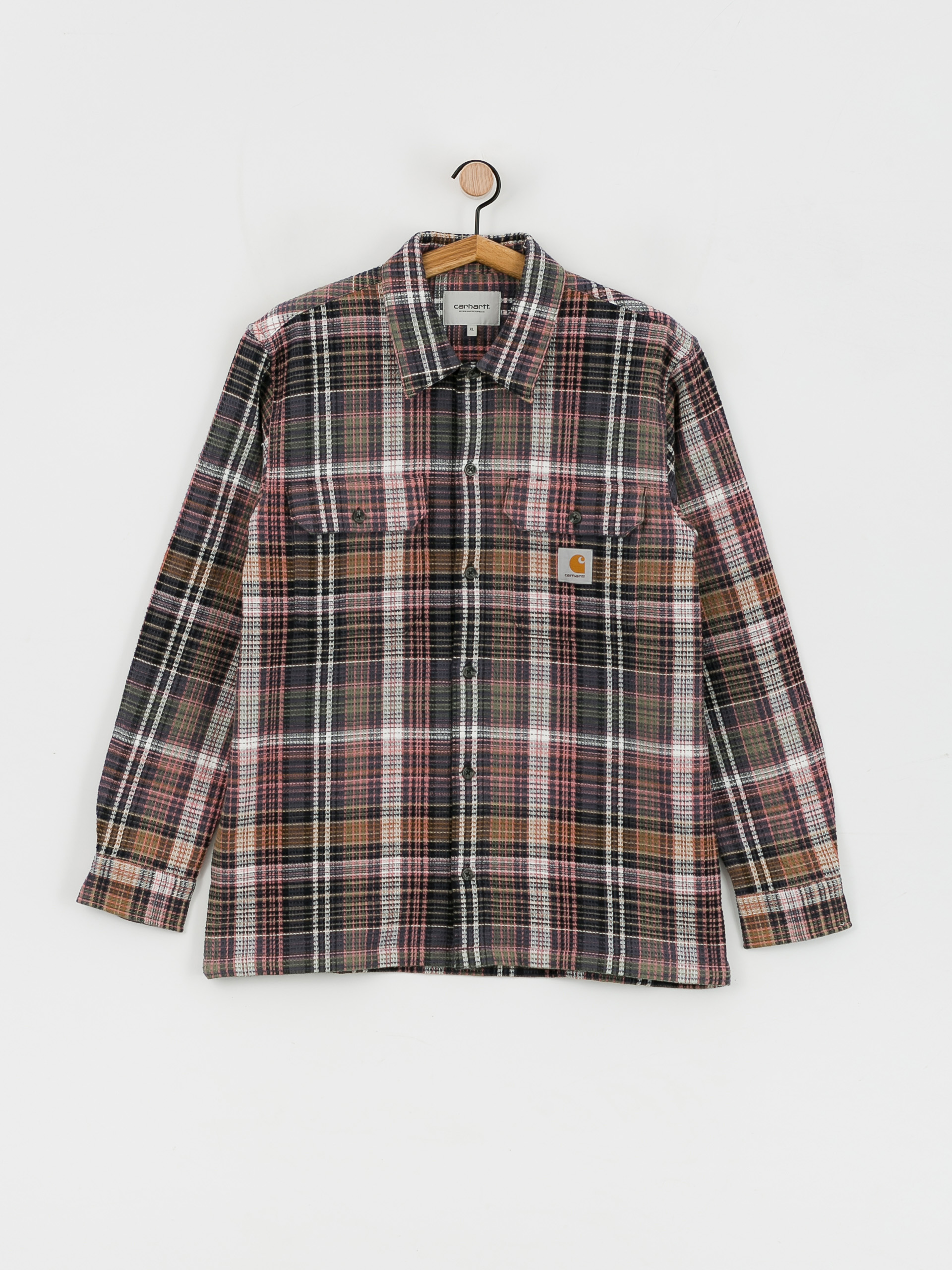 Carhartt WIP Valmon Ing (valmon check hamilton brown)