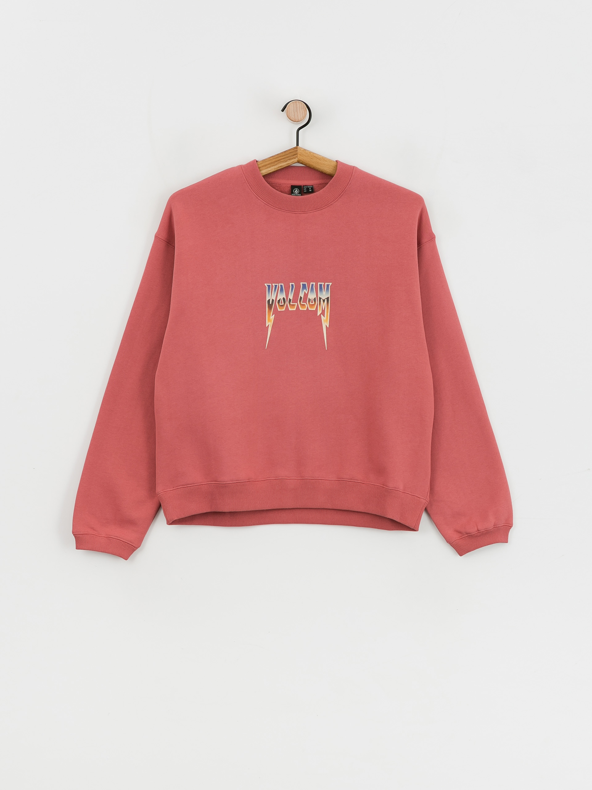 Volcom Lookeeing For Pulóver Wmn (rosewood)