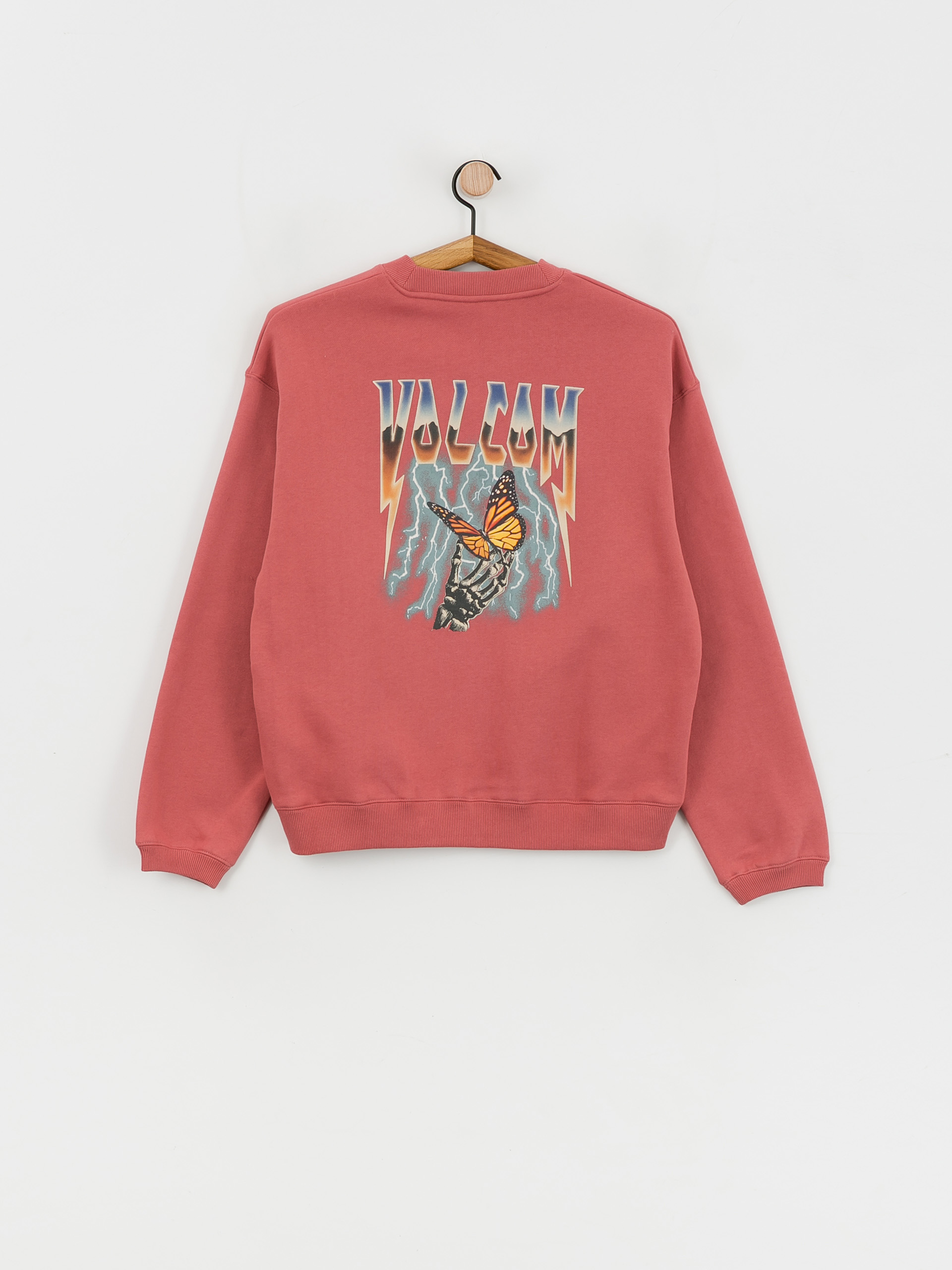 Volcom Lookeeing For Pulóver Wmn (rosewood)