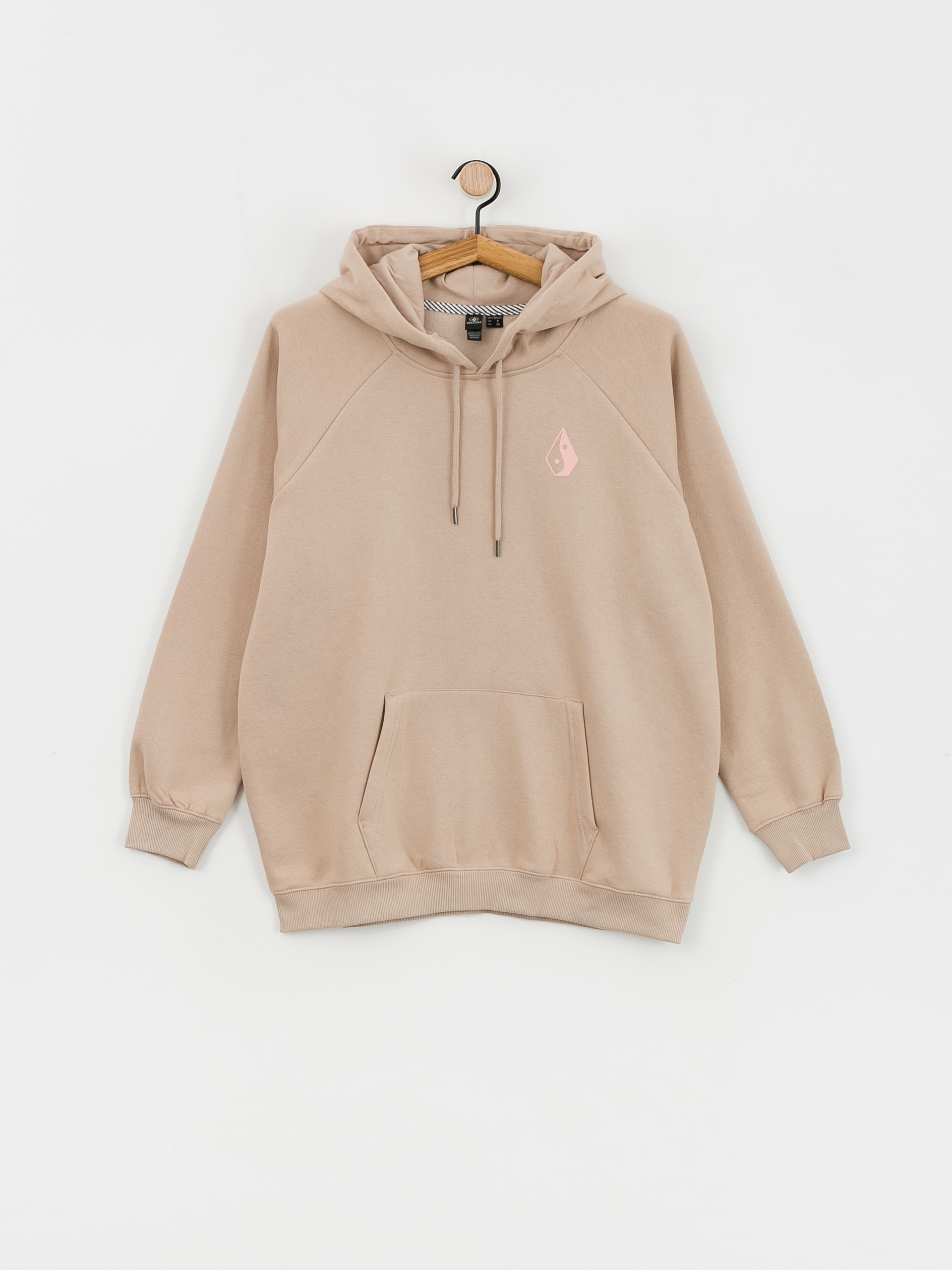 Volcom Truly Stoked Bf HD Kapucnis pulóver Wmn (taupe)