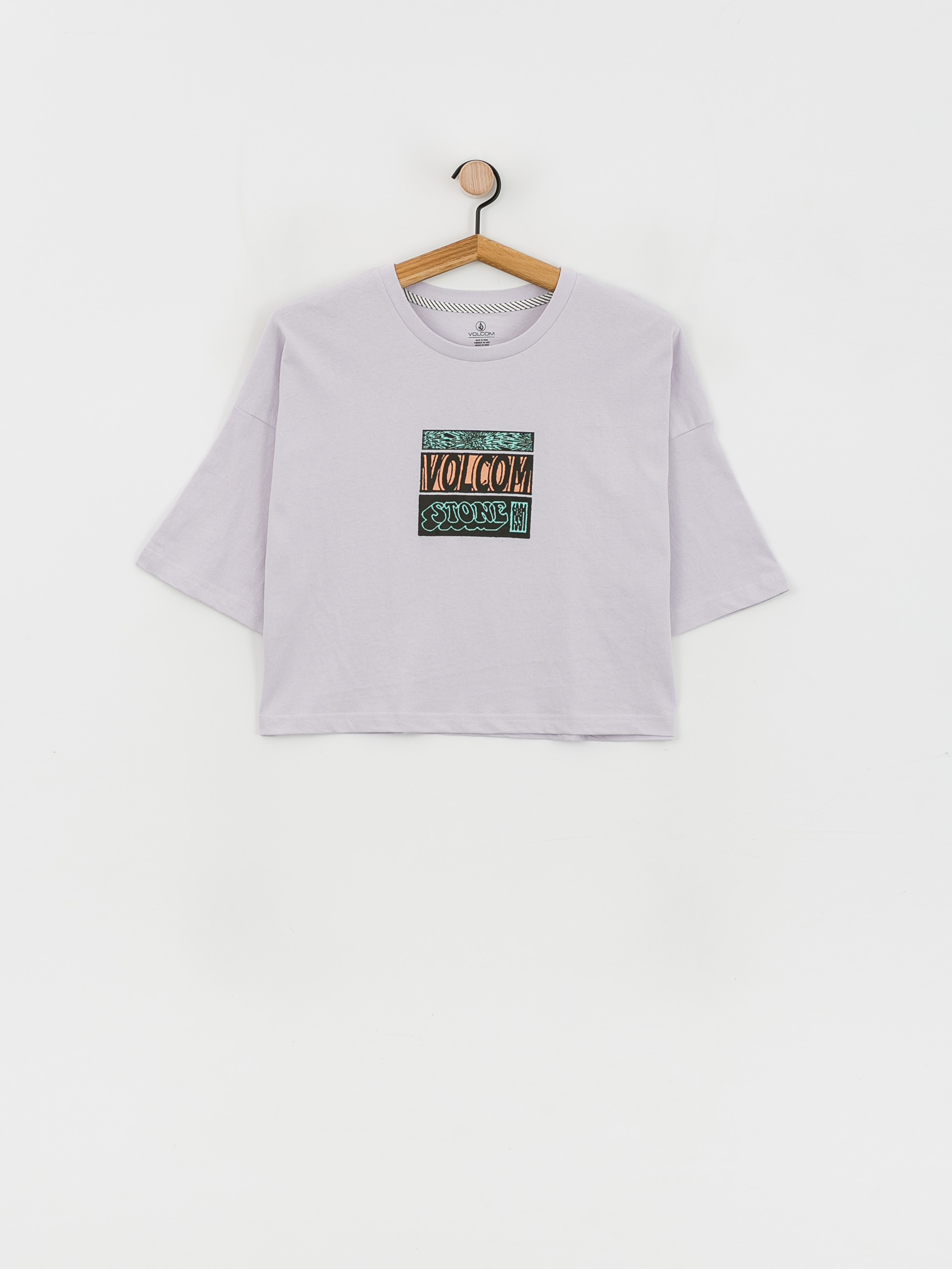 Volcom Drumstone póló Wmn (light orchid)