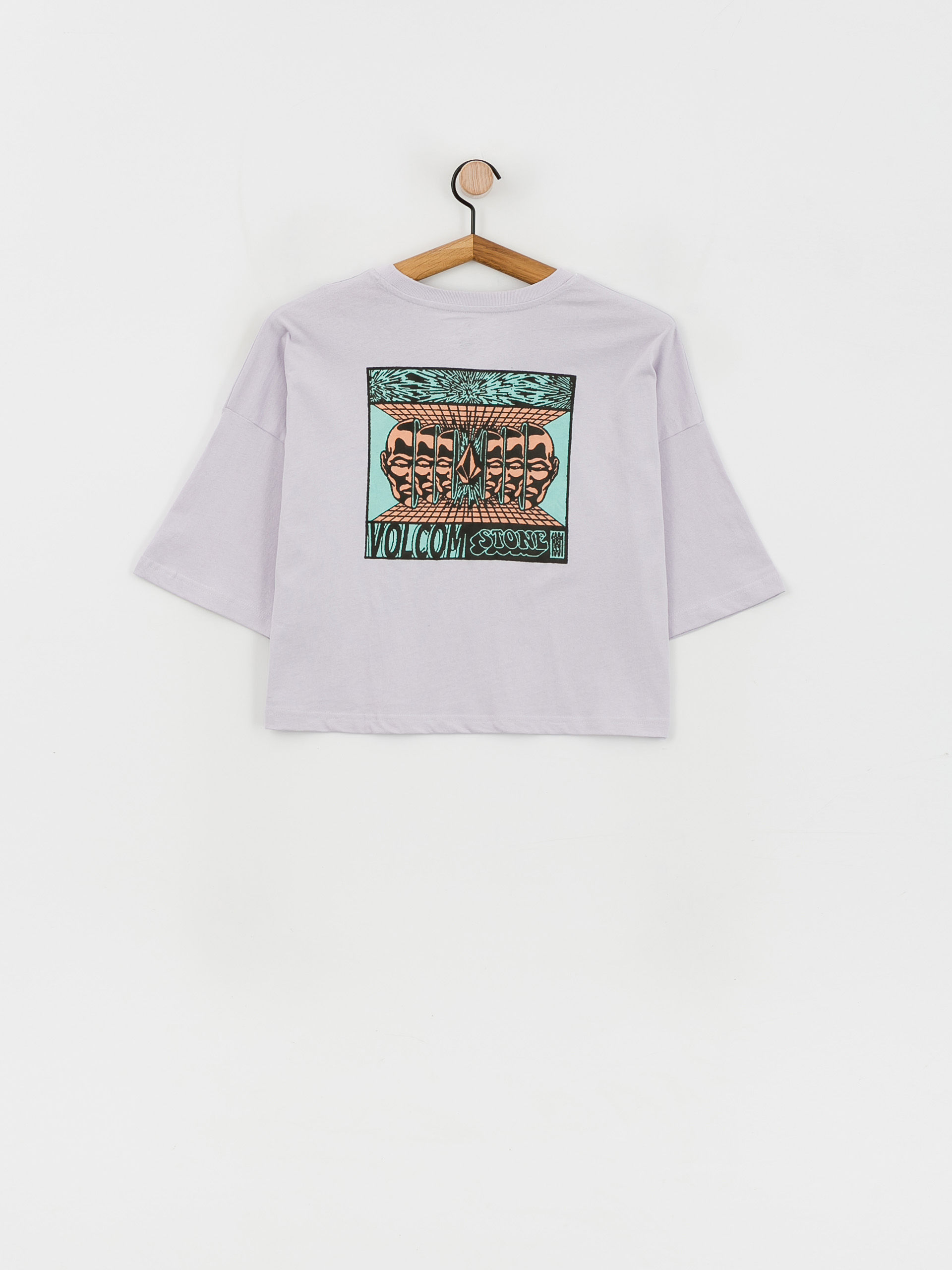 Volcom Drumstone póló Wmn (light orchid)