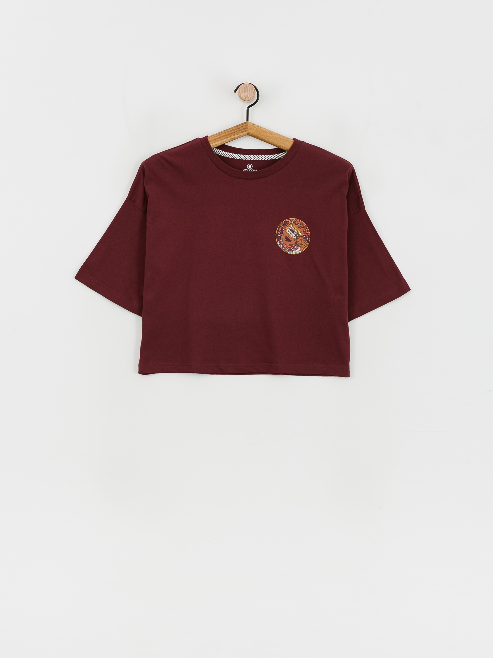 Volcom Drumstone póló Wmn (burgundy)