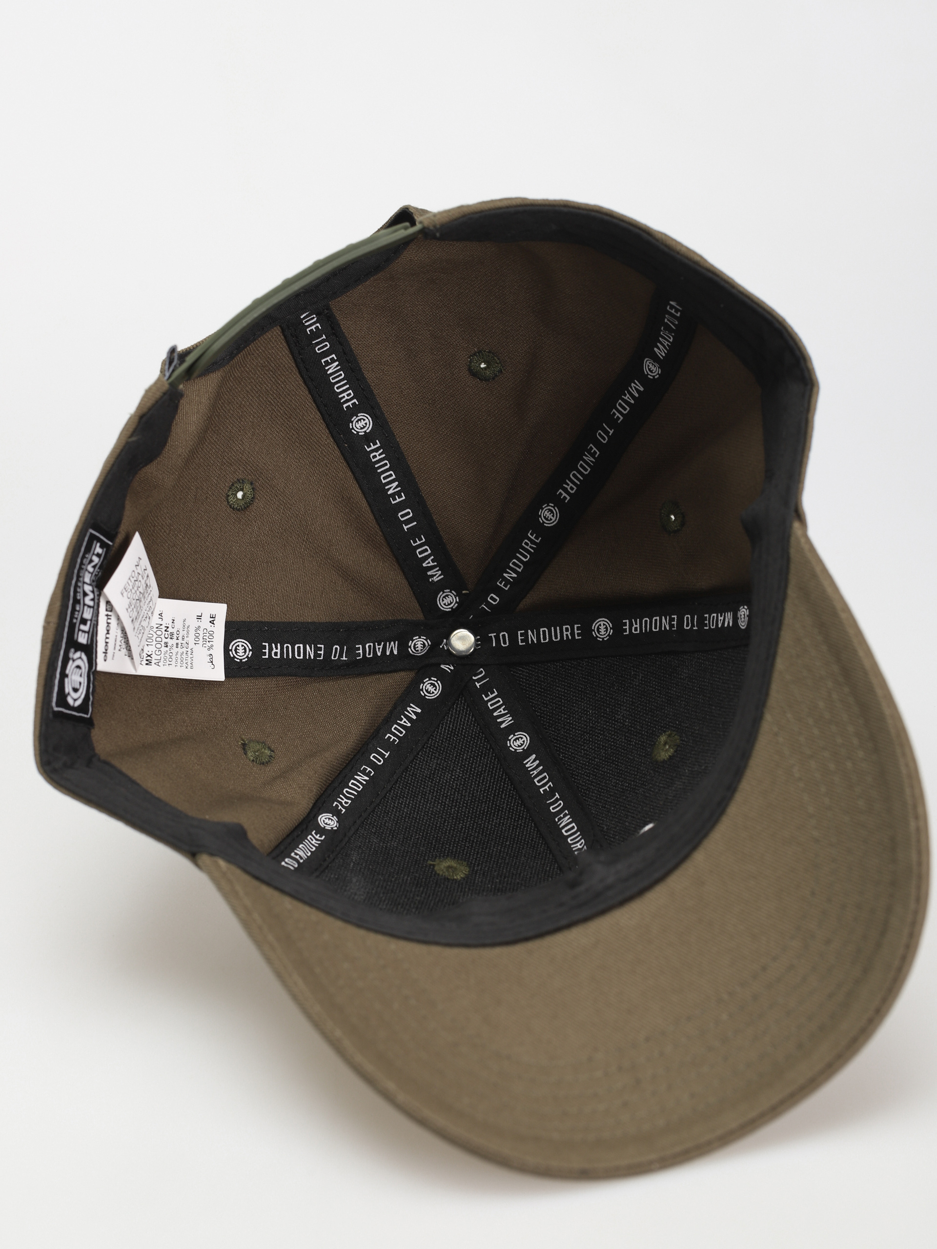 Element Treelogo Baseball sapka (army)