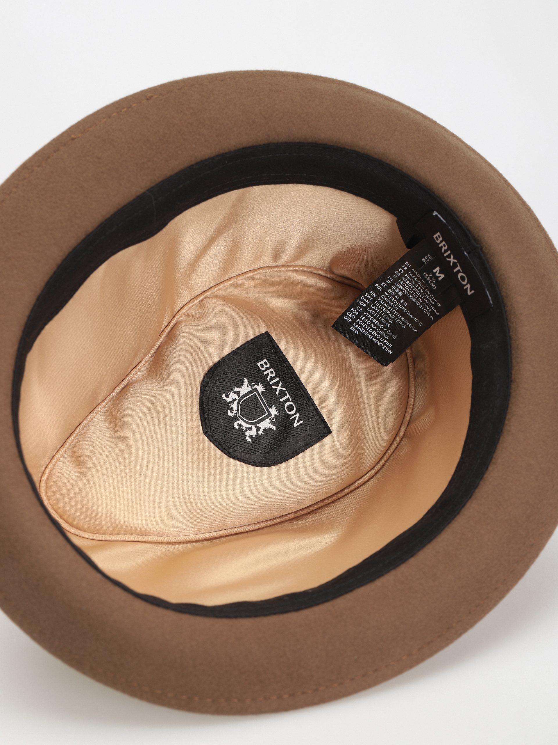 Brixton Gain Fedora Kalap (desert palm/safari)