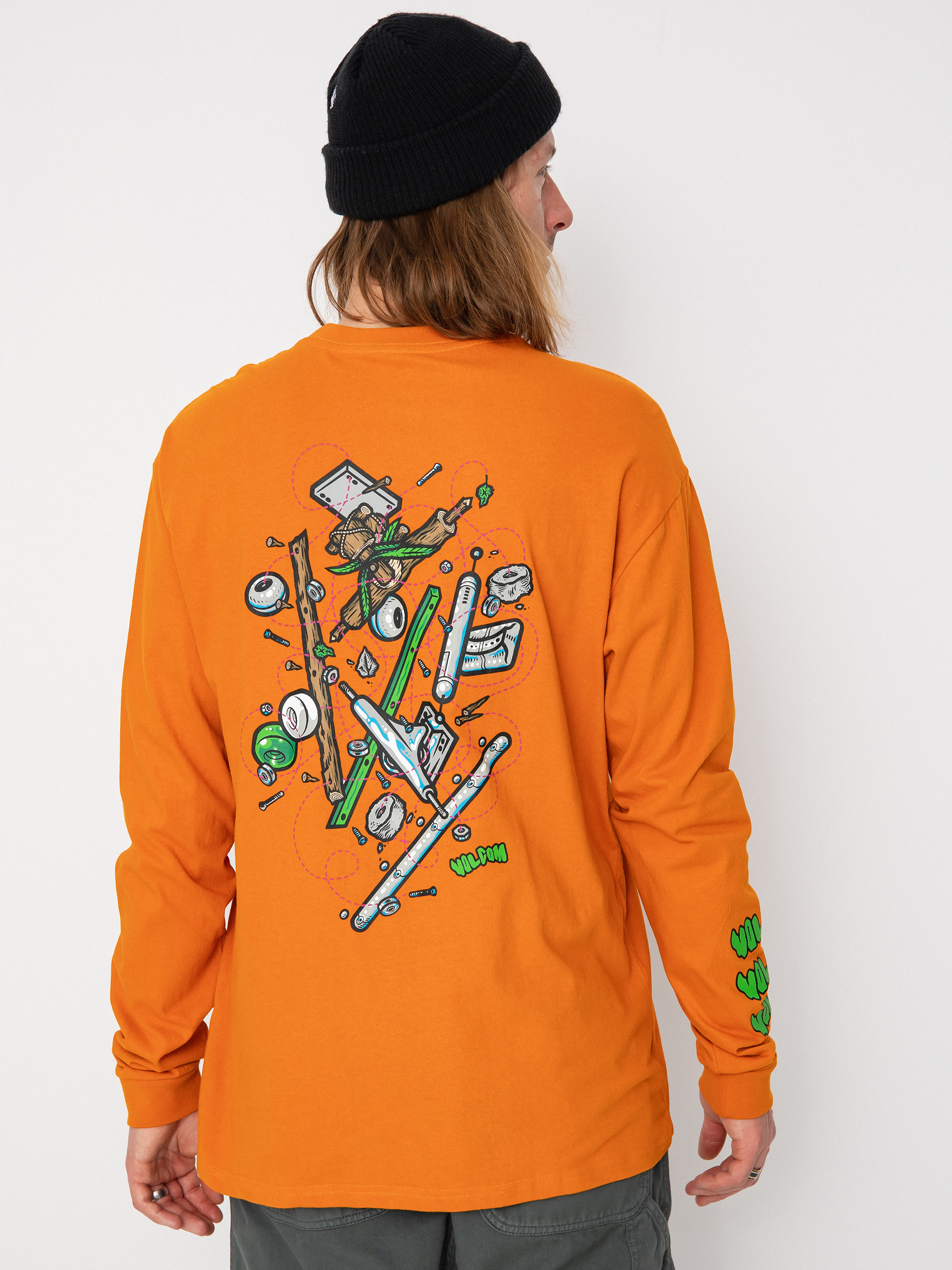 Volcom Fa Todd Bratrud Hosszú ujjú felső (saffron)