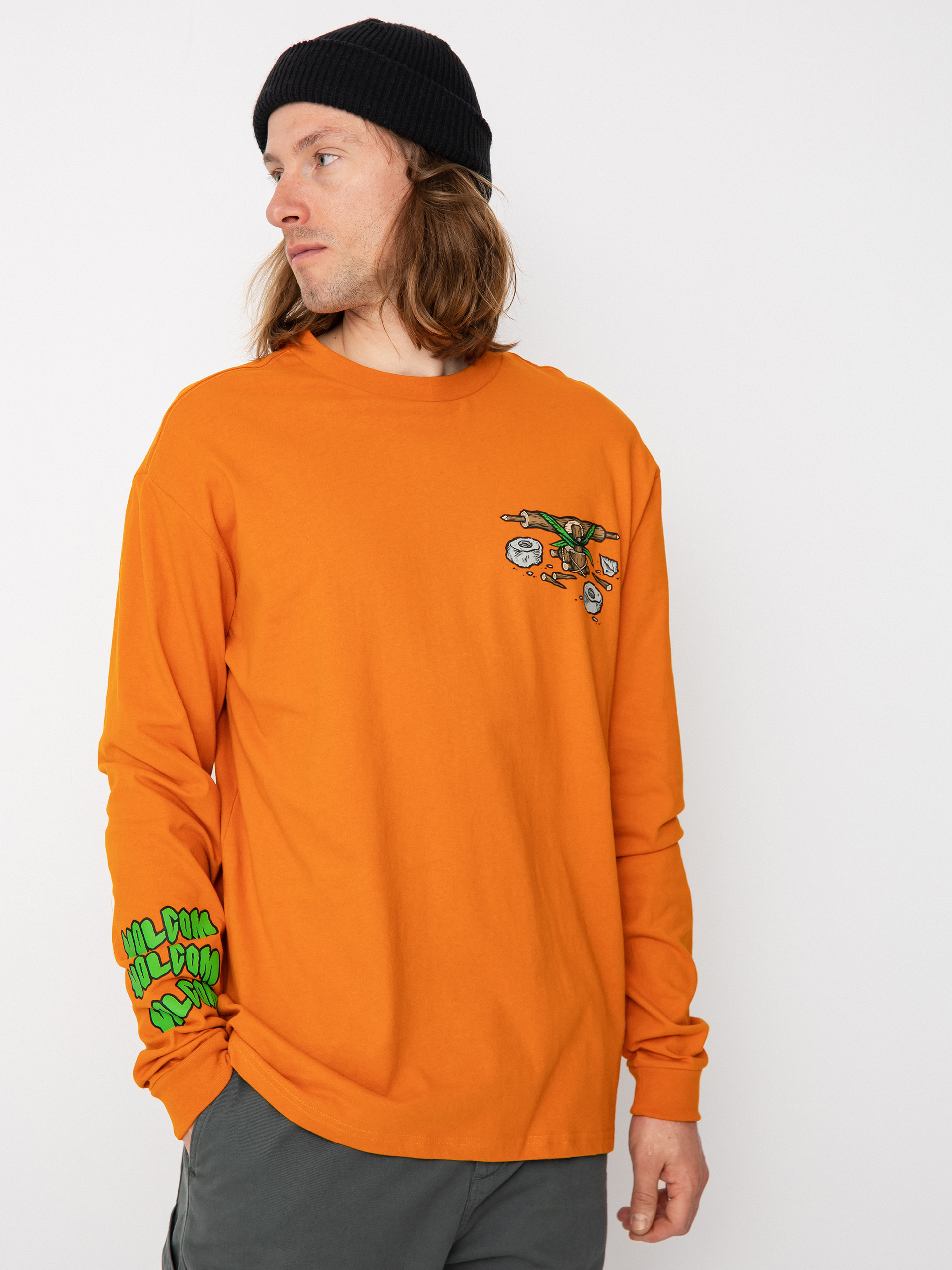 Volcom Fa Todd Bratrud Hosszú ujjú felső (saffron)
