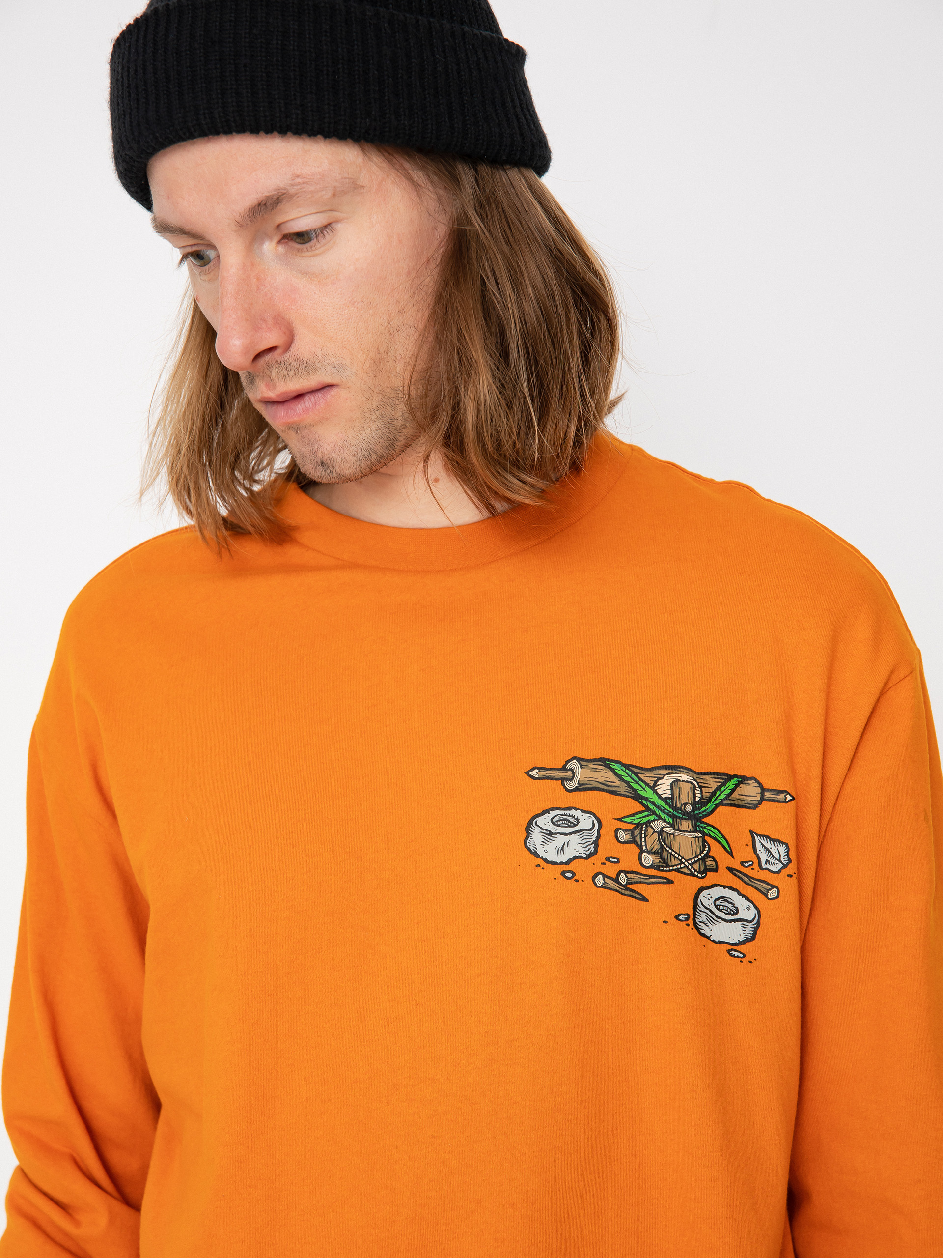 Volcom Fa Todd Bratrud Hosszú ujjú felső (saffron)