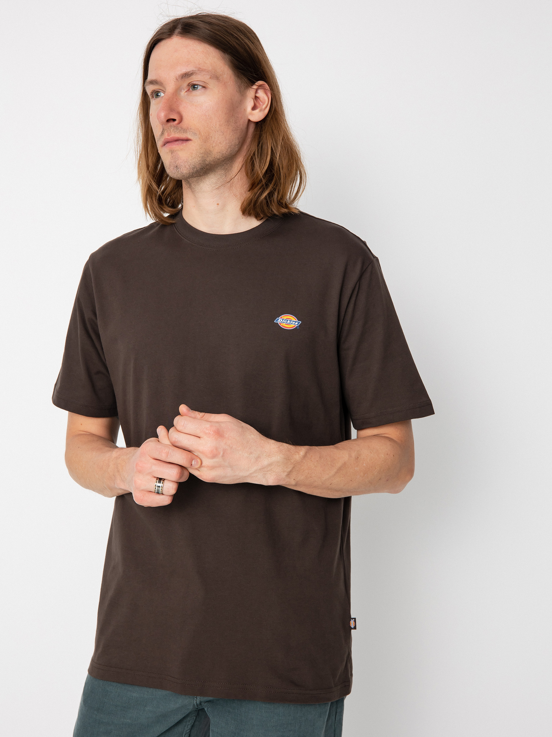 Dickies Mapleton póló (dark brown)