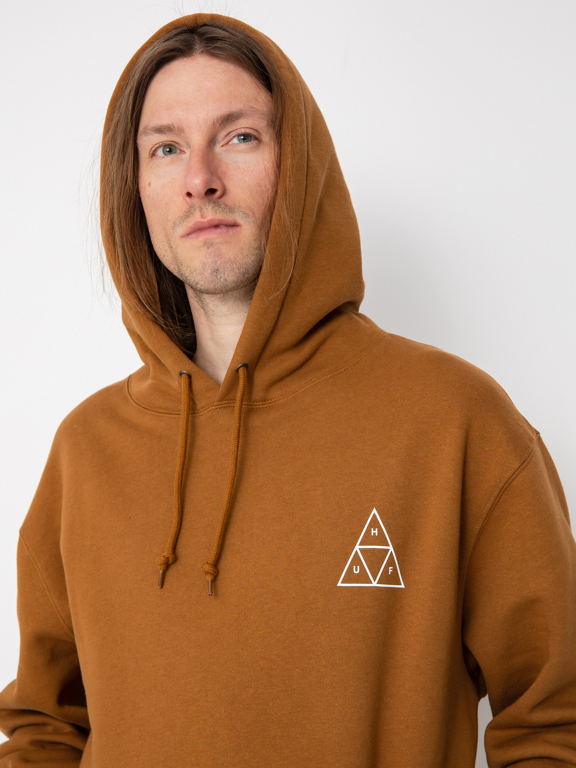 HUF Triple Triangle HD Kapucnis pulóver (rubber)