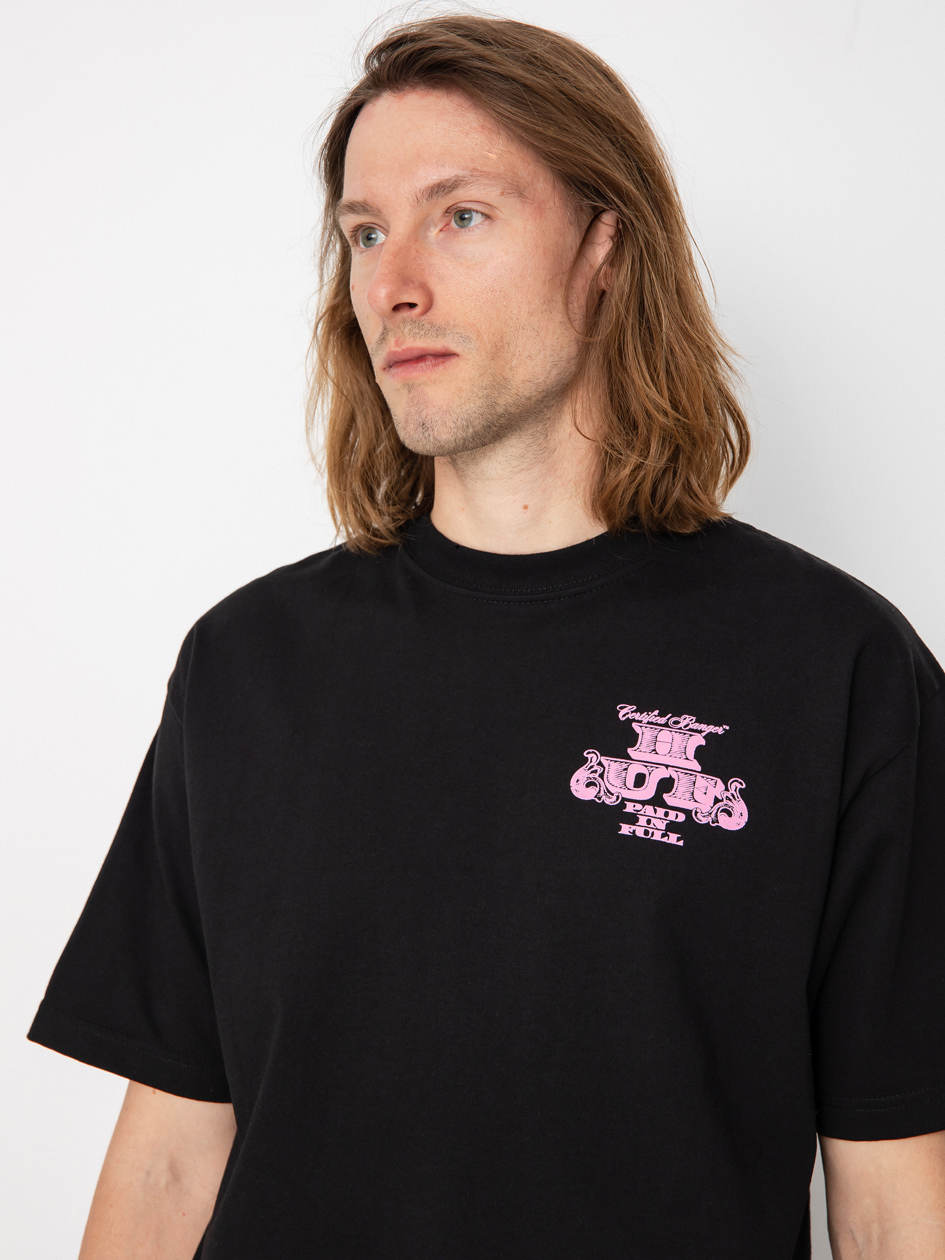 HUF Paid In Full póló (black)