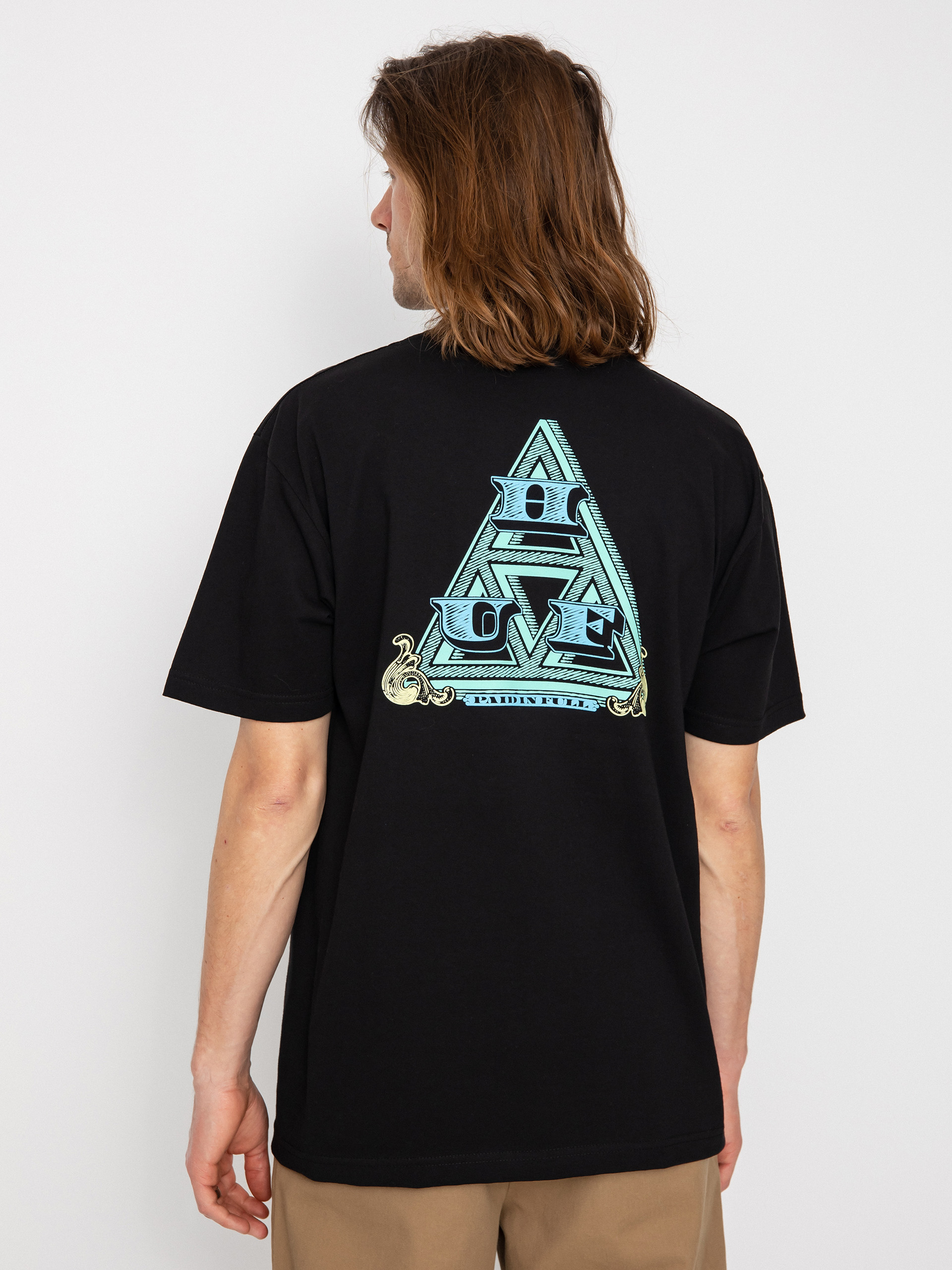 HUF Paid In Full póló (black)