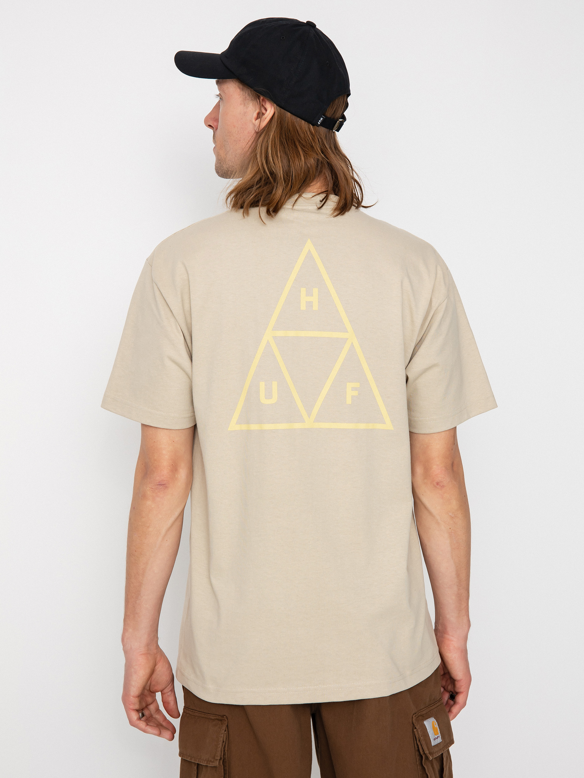 HUF Triple Triangle póló (clay)