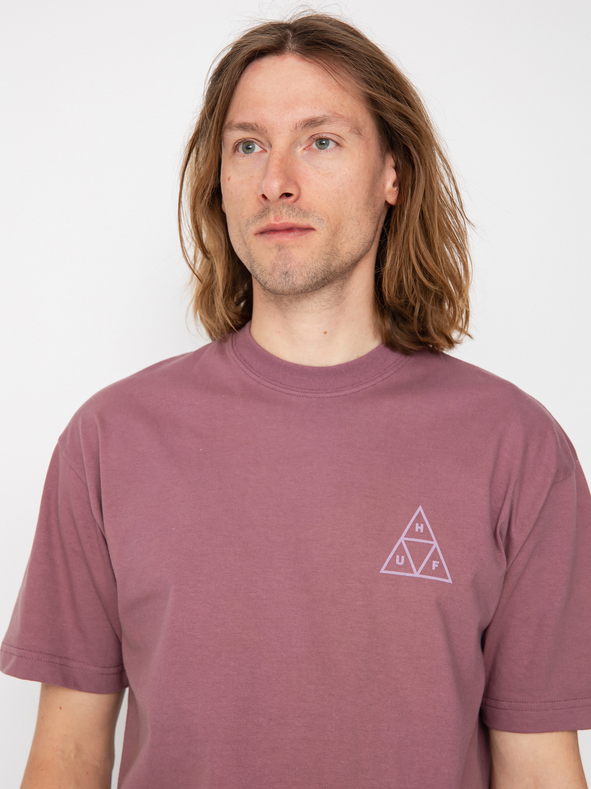 HUF Triple Triangle póló (mauve)