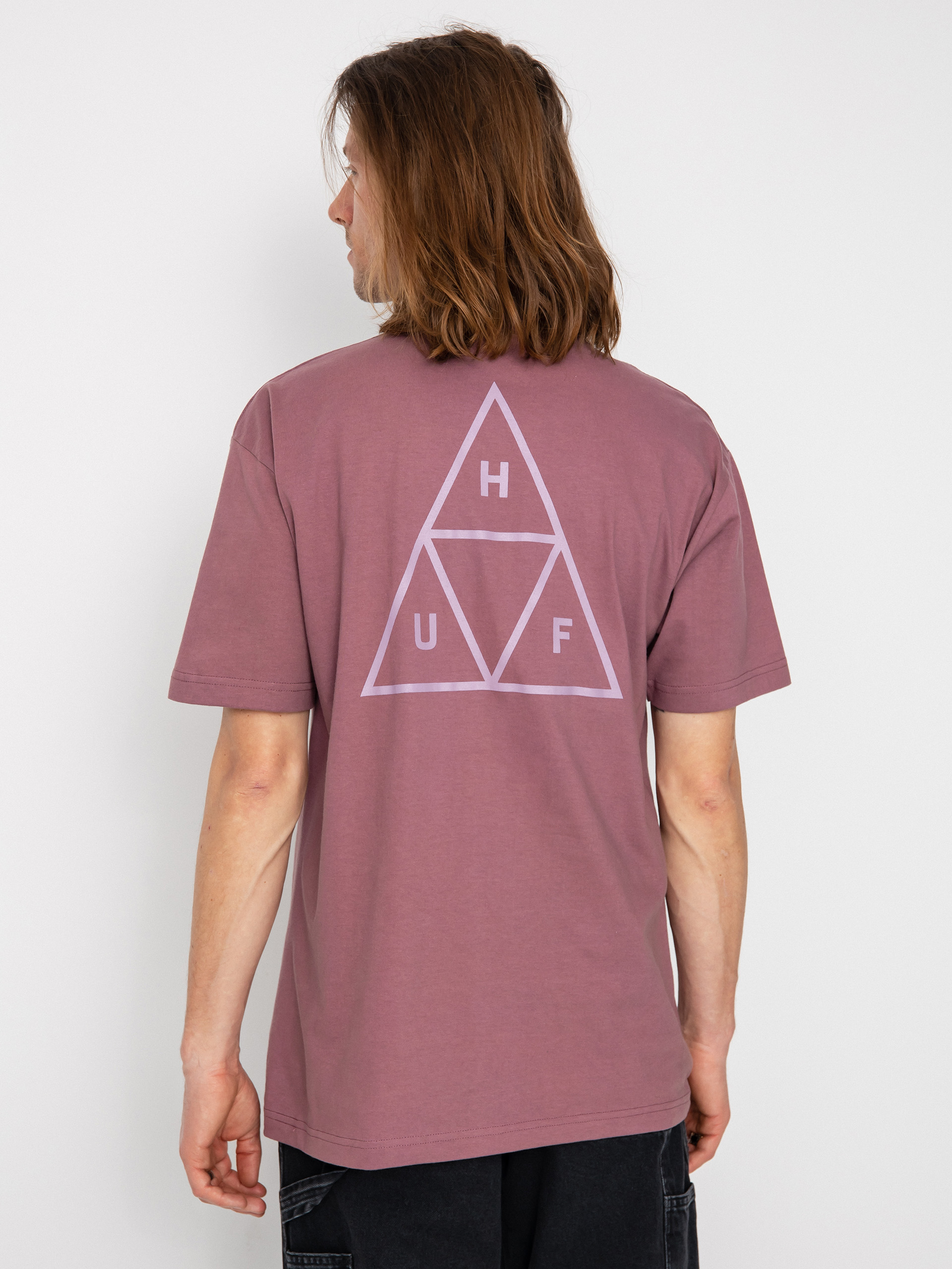 HUF Triple Triangle póló (mauve)