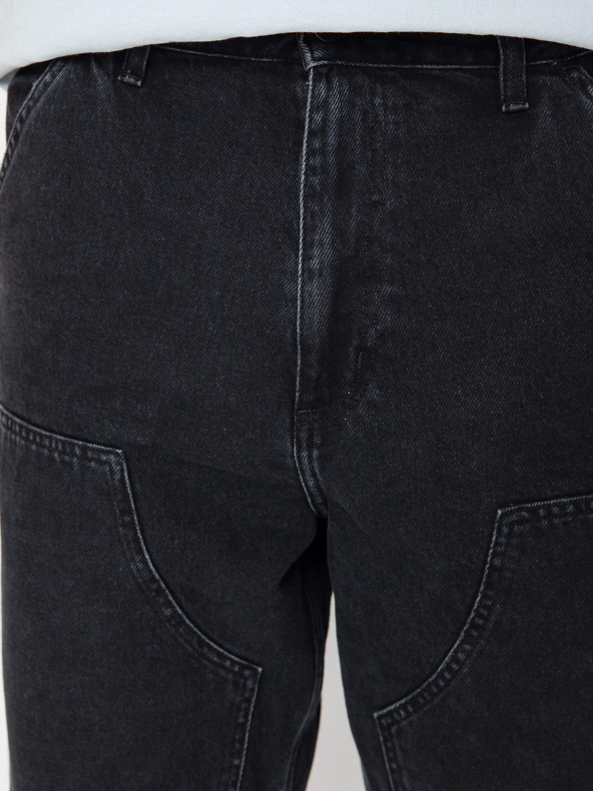 Carhartt WIP Double Knee Kisnadrág (black)
