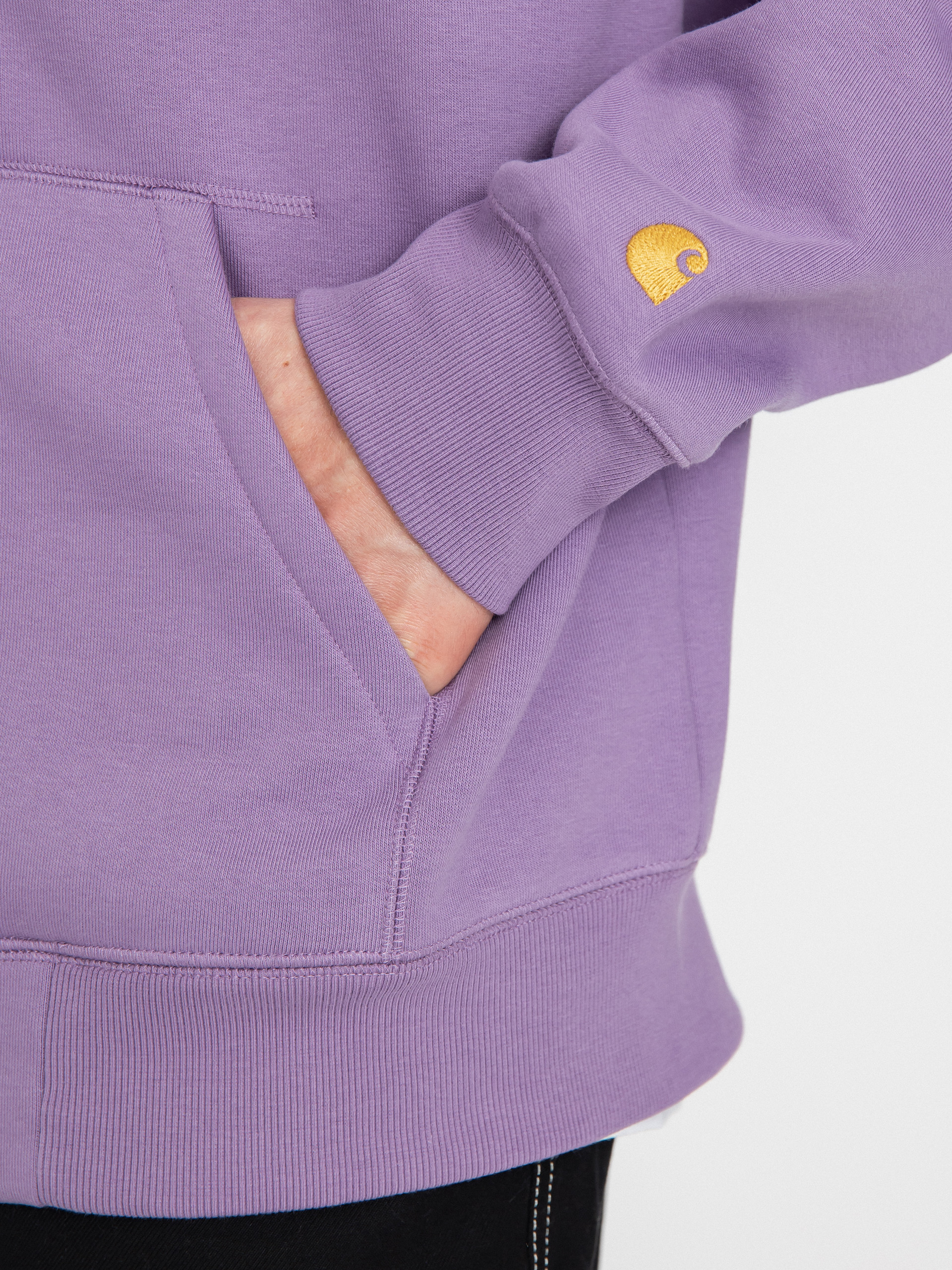 Carhartt WIP Chase ZHD Kapucnis pulóver (violanda/gold)