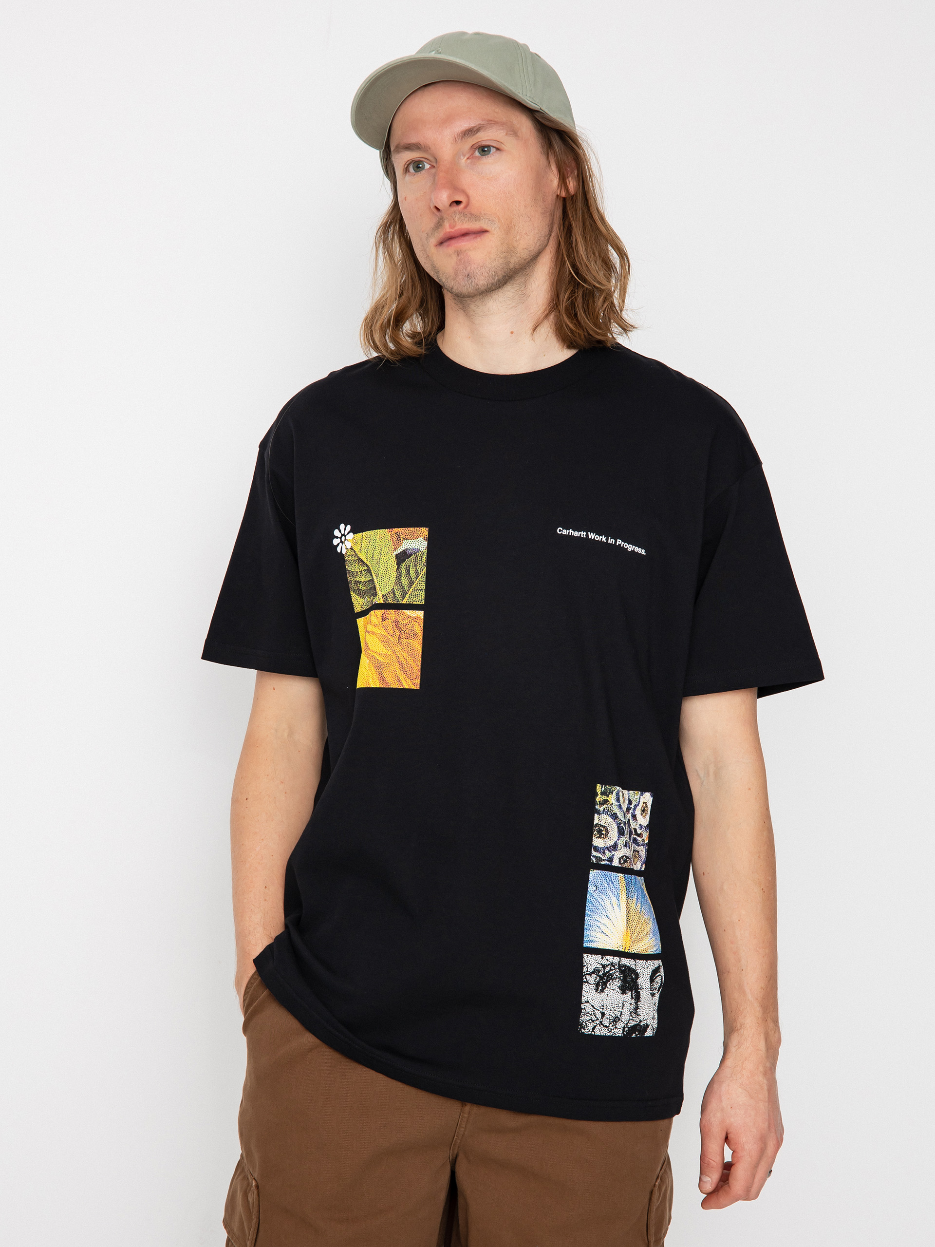 Carhartt WIP Greenhouse póló (black)