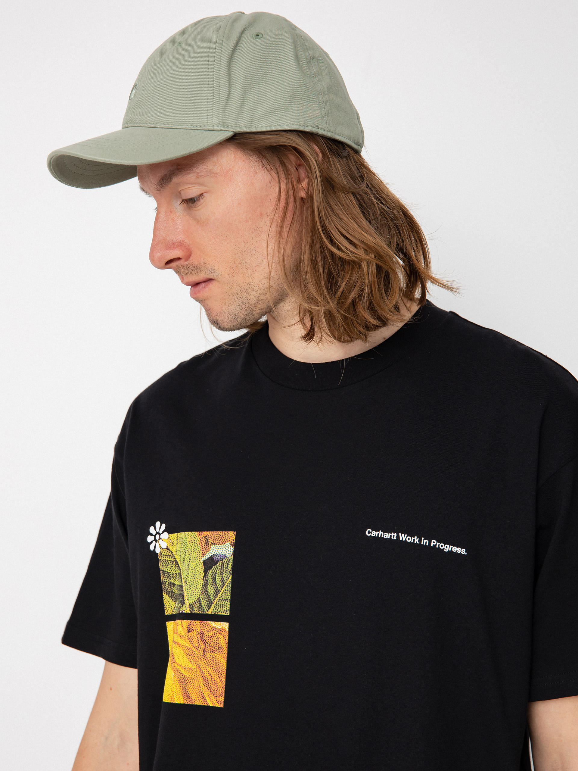Carhartt WIP Greenhouse póló (black)