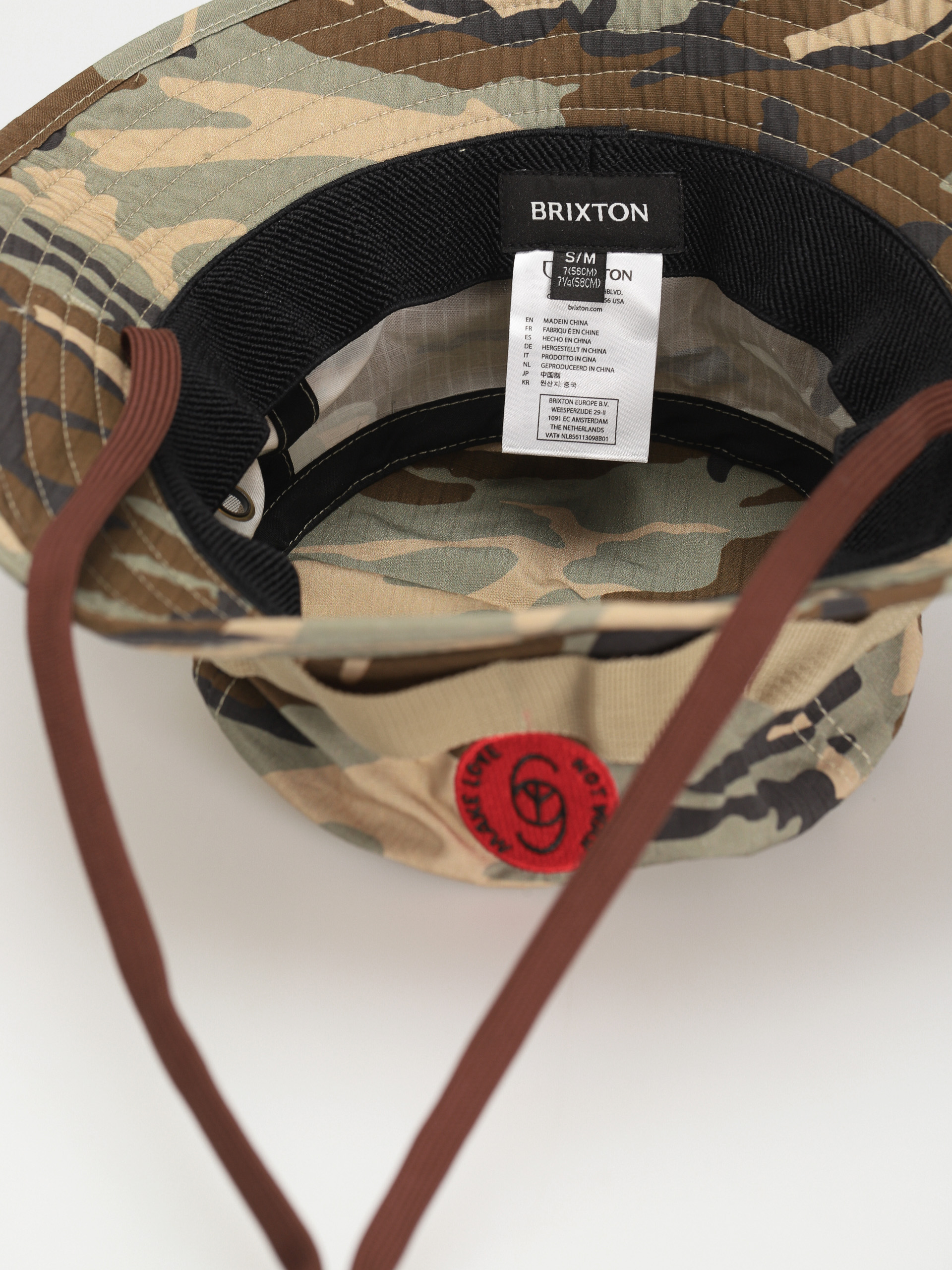 Brixton Love Packable Bucket Kalap (camo surplus)
