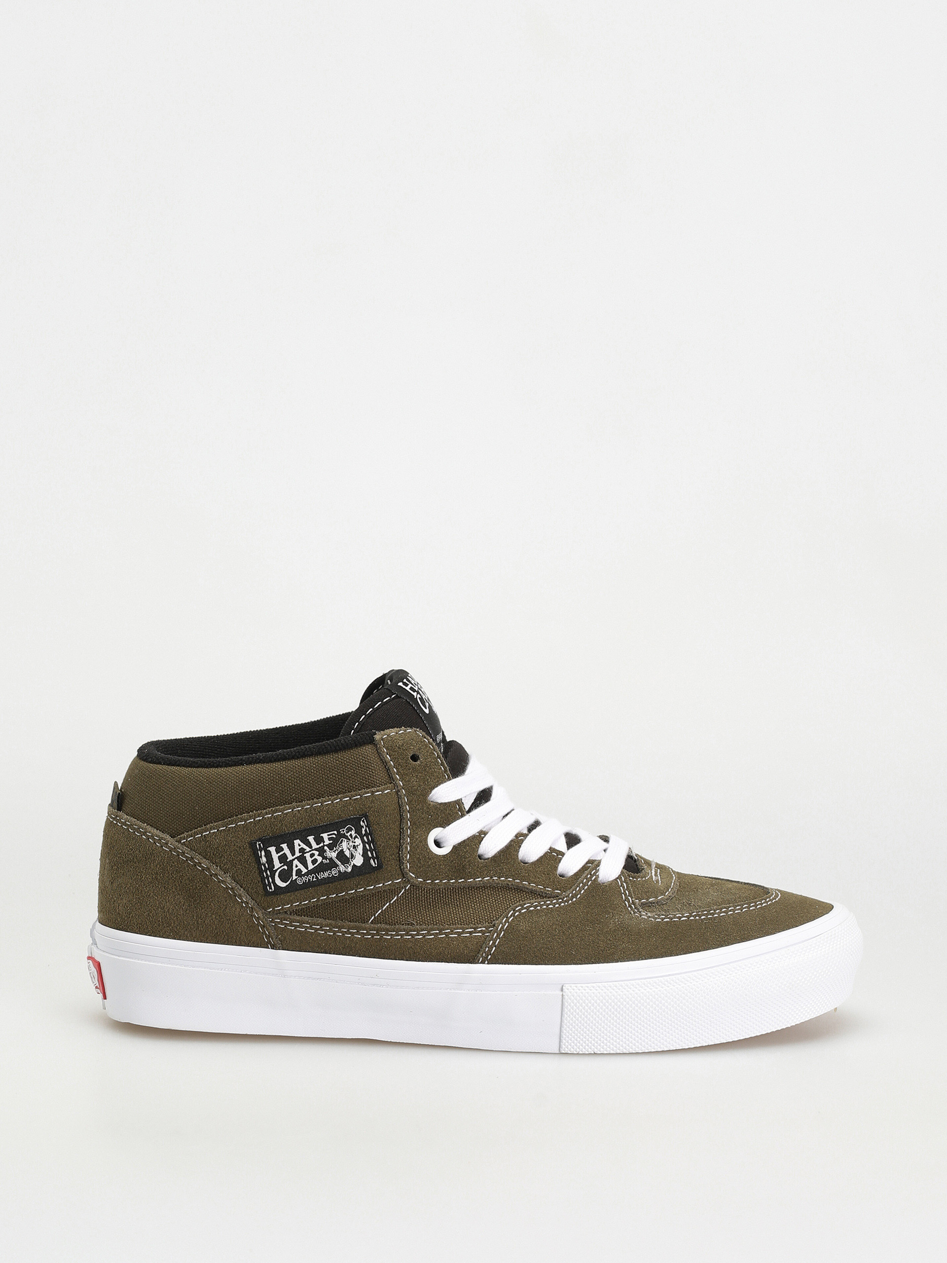 Vans Skate Half Cab Cipők (dark olive)