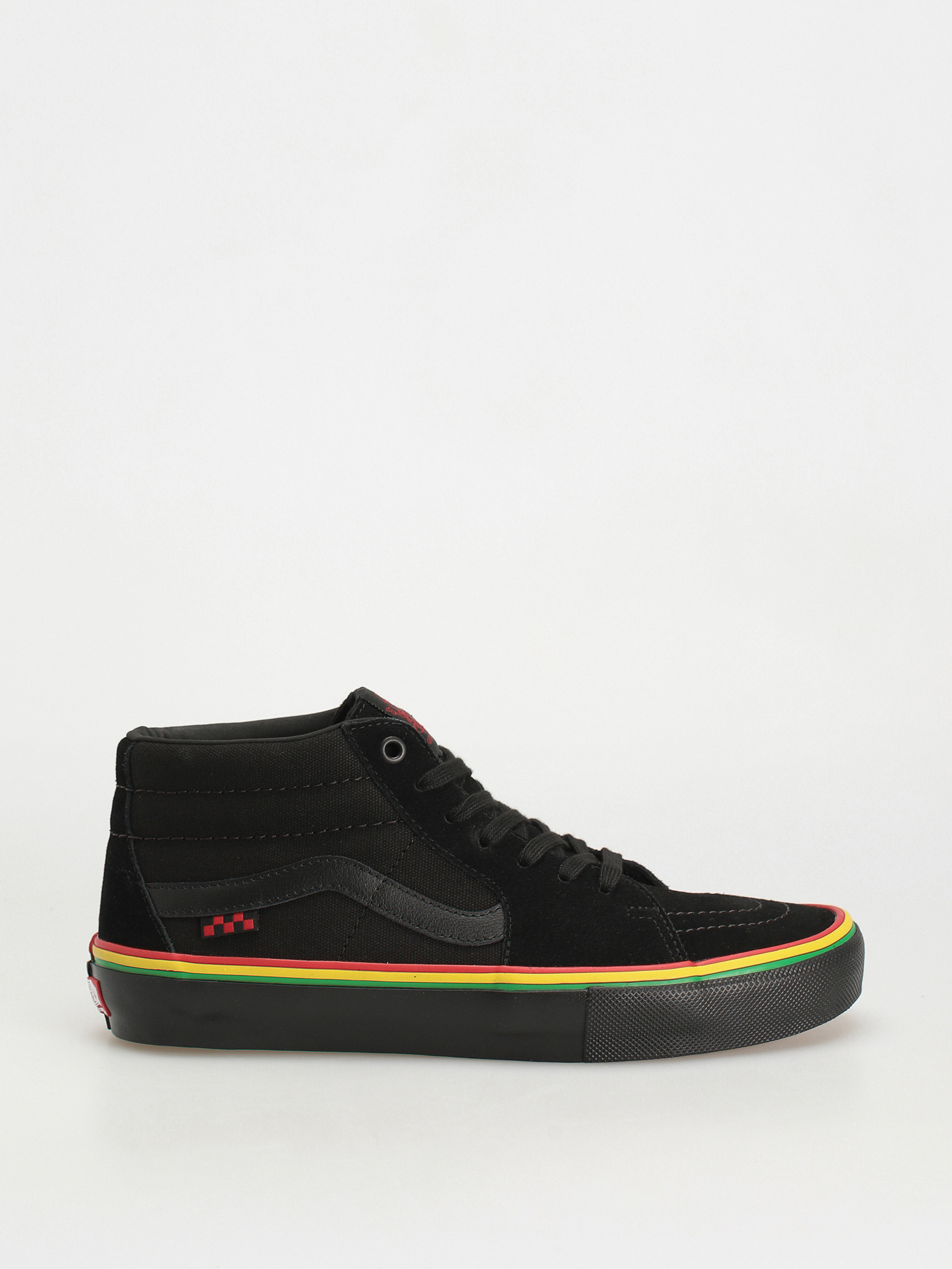 Vans Skate Grosso Mid Cipők (rasta black)