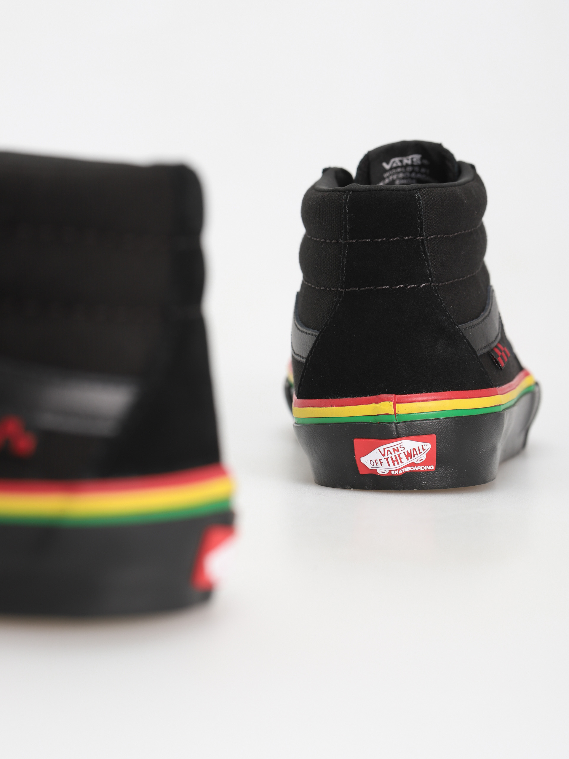 Vans Skate Grosso Mid Cipők (rasta black)
