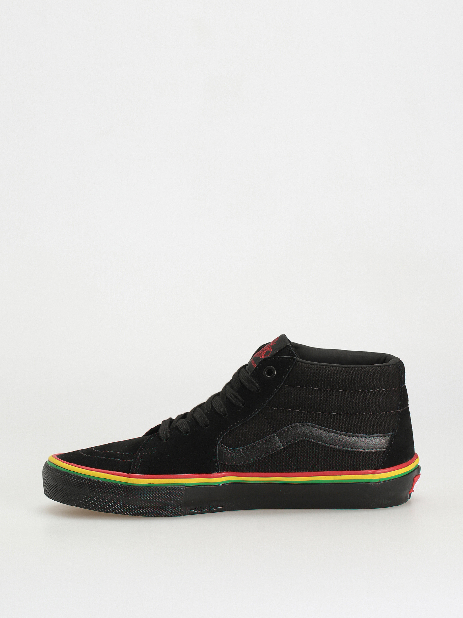 Vans Skate Grosso Mid Cipők (rasta black)