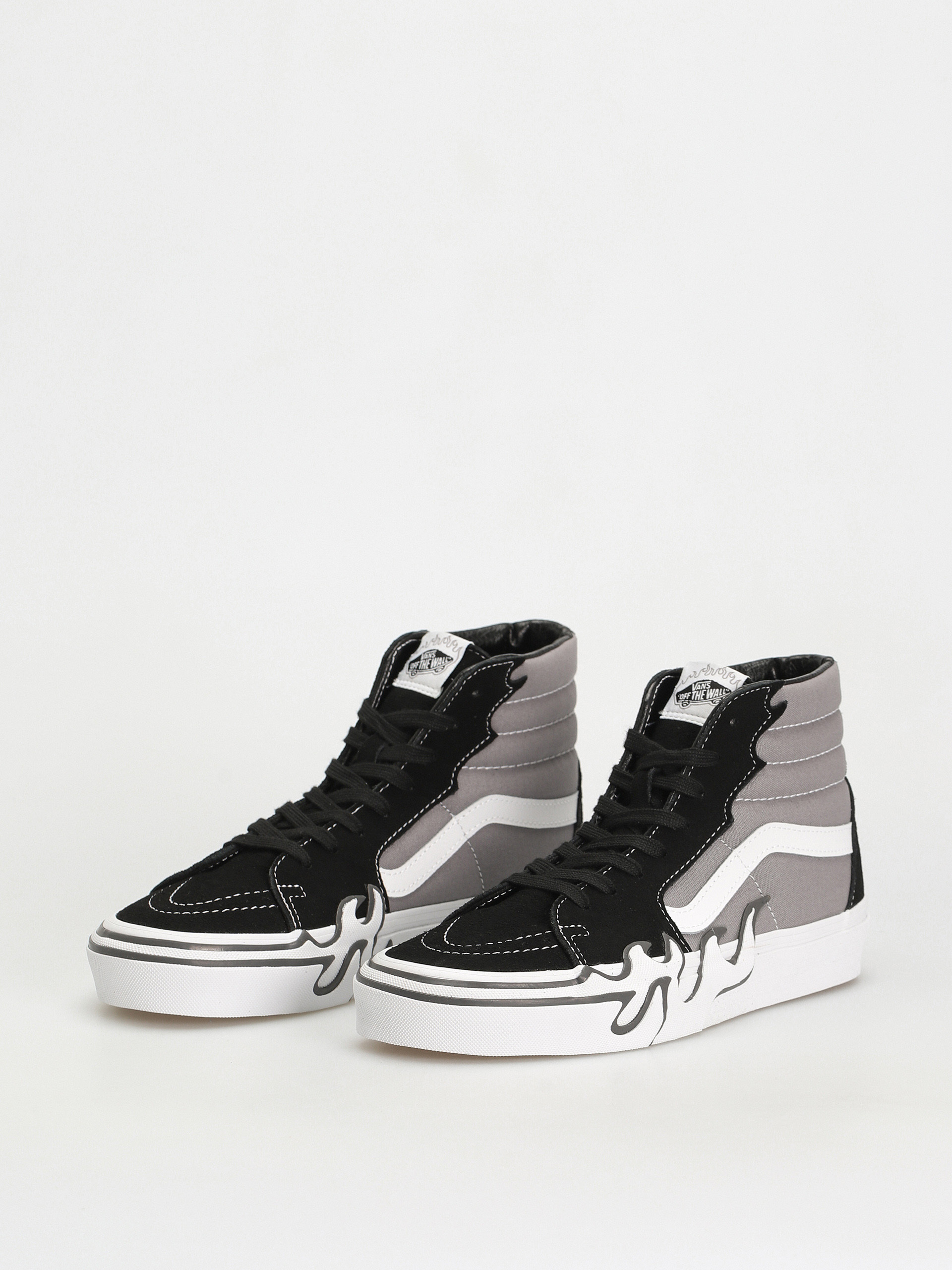 Vans Sk8 Hi Flame Cipők (gray)