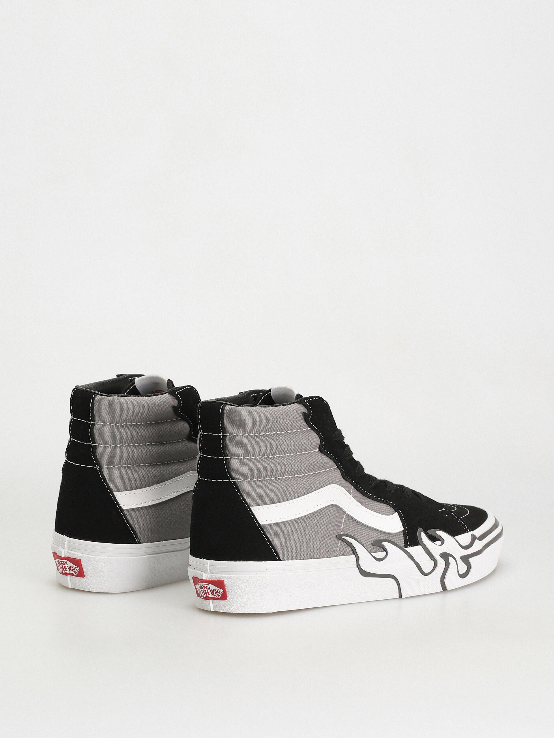 Vans Sk8 Hi Flame Cipők (gray)